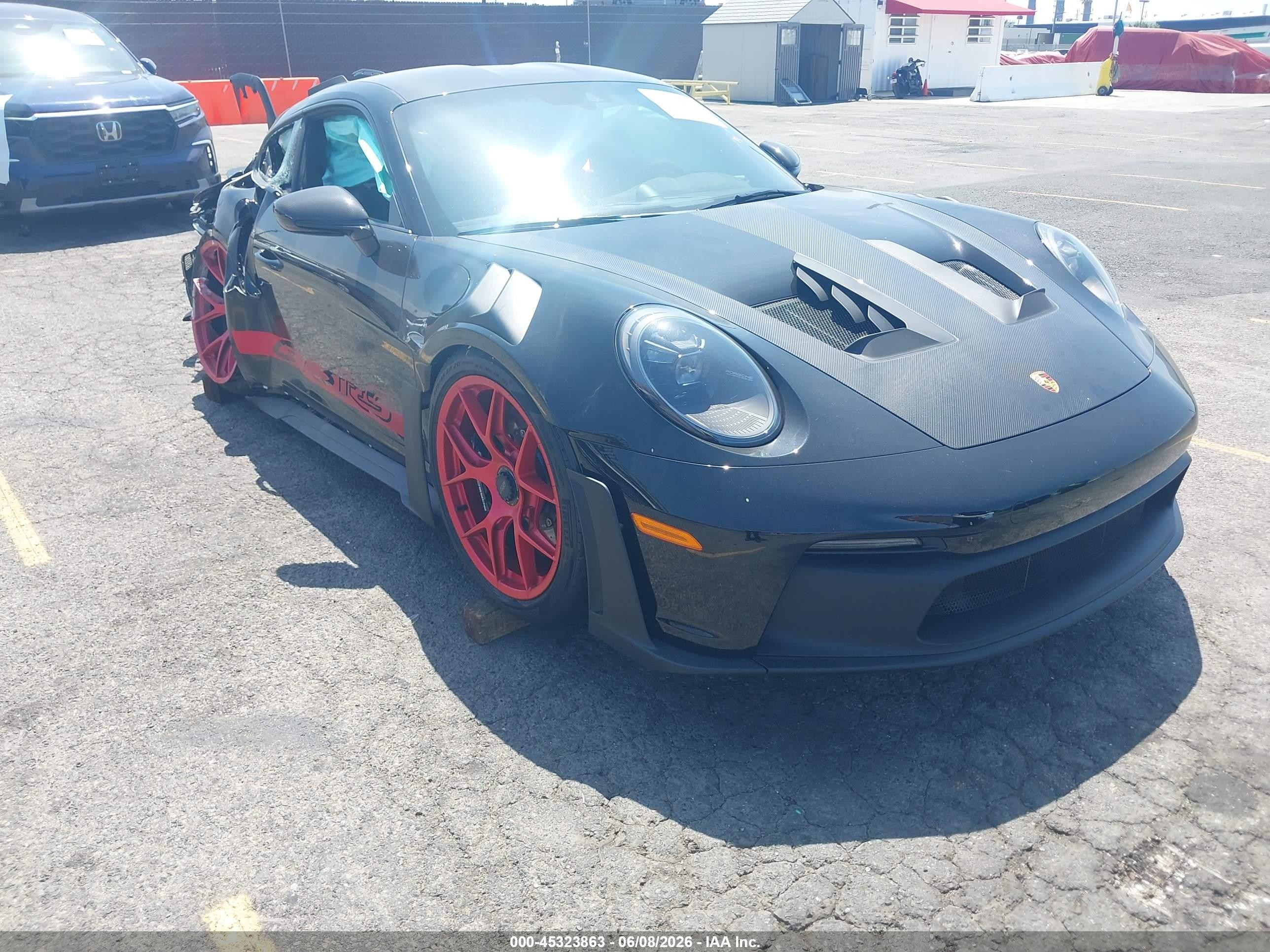 2025 Porsche 911 VIN WP0AF2A95SS279609 — IAAI salvage auction photo
