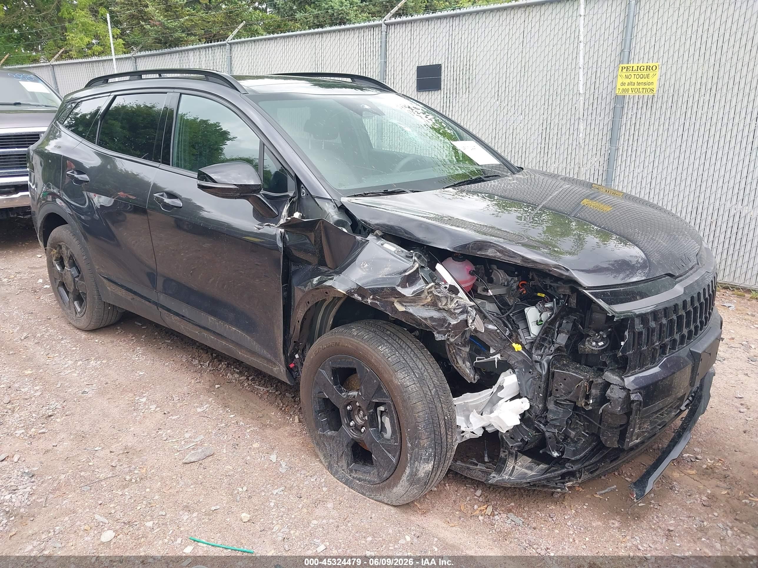 2026 Kia Sportage VIN 5XYK6CDF2TG376009 — IAAI salvage auction photo