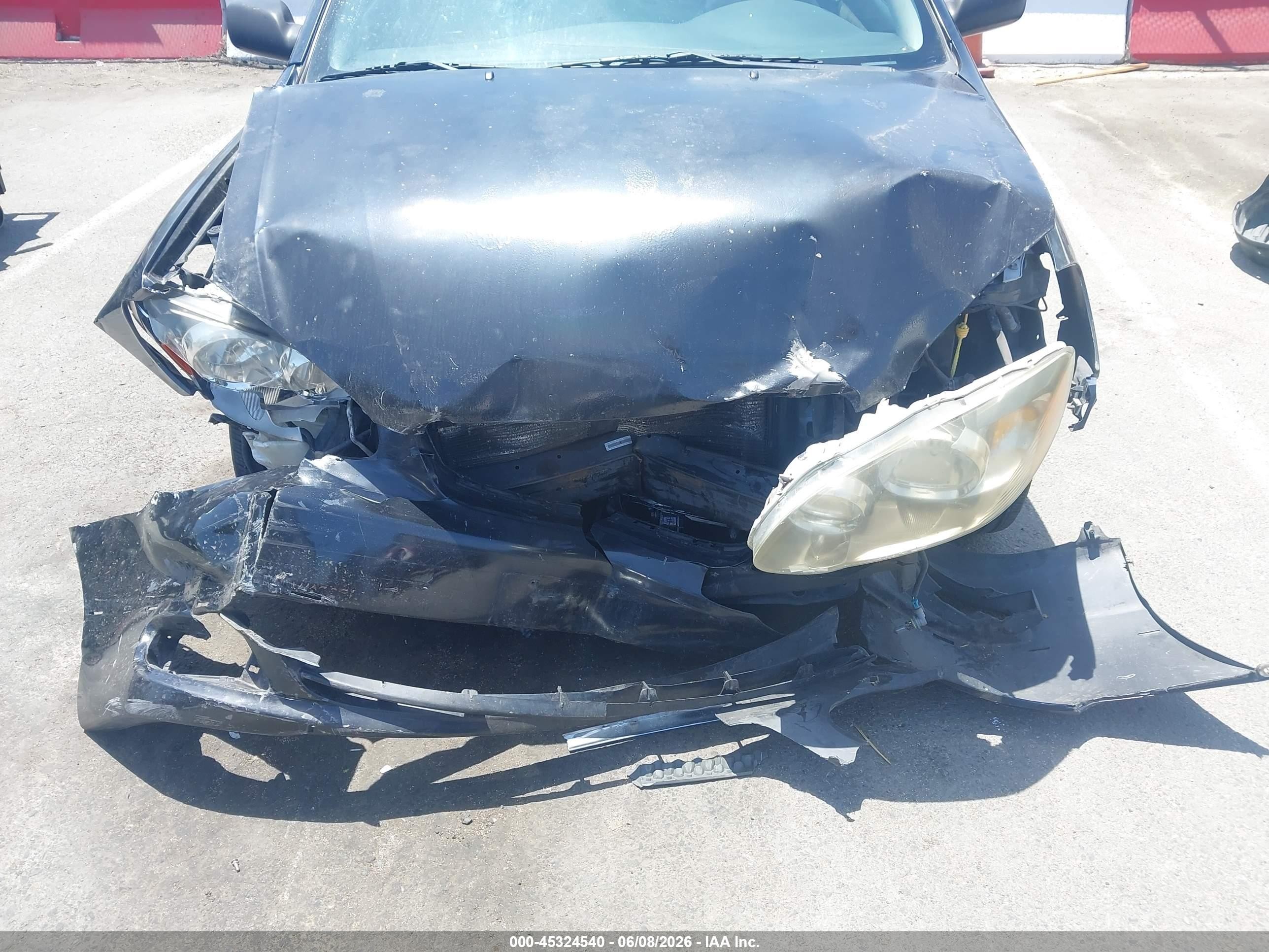 2007 Toyota Corolla VIN 1NXBR30E67Z840410 IAAI salvage auction — Front End, Salvage (California), sold $375 on 2026-07-02 (photo 6)