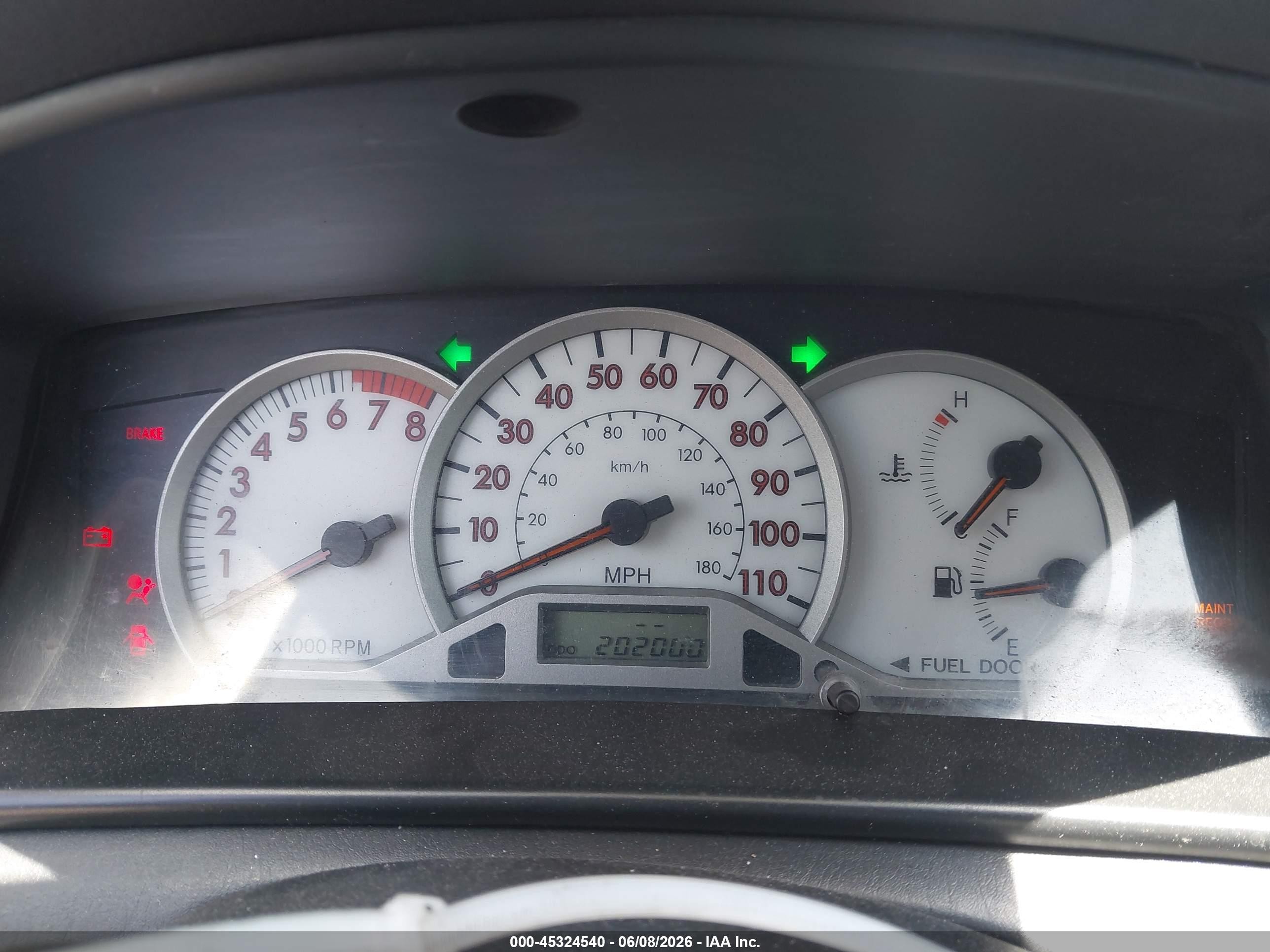 2007 Toyota Corolla VIN 1NXBR30E67Z840410 IAAI salvage auction — Front End, Salvage (California), sold $375 on 2026-07-02 (photo 7)