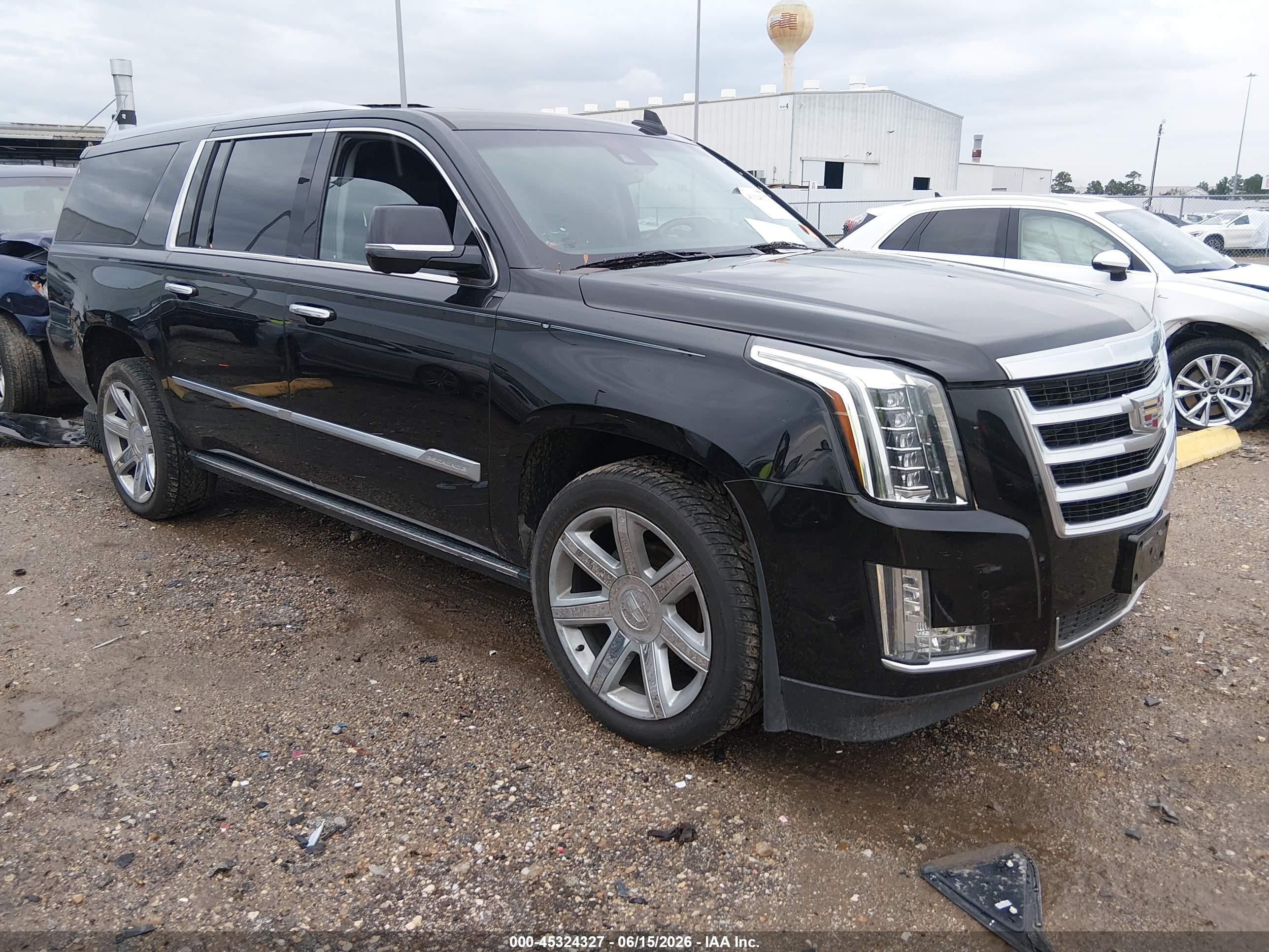 2018 Cadillac Escalade ESV VIN 1GYS4JKJ9JR205350 — IAAI salvage auction photo