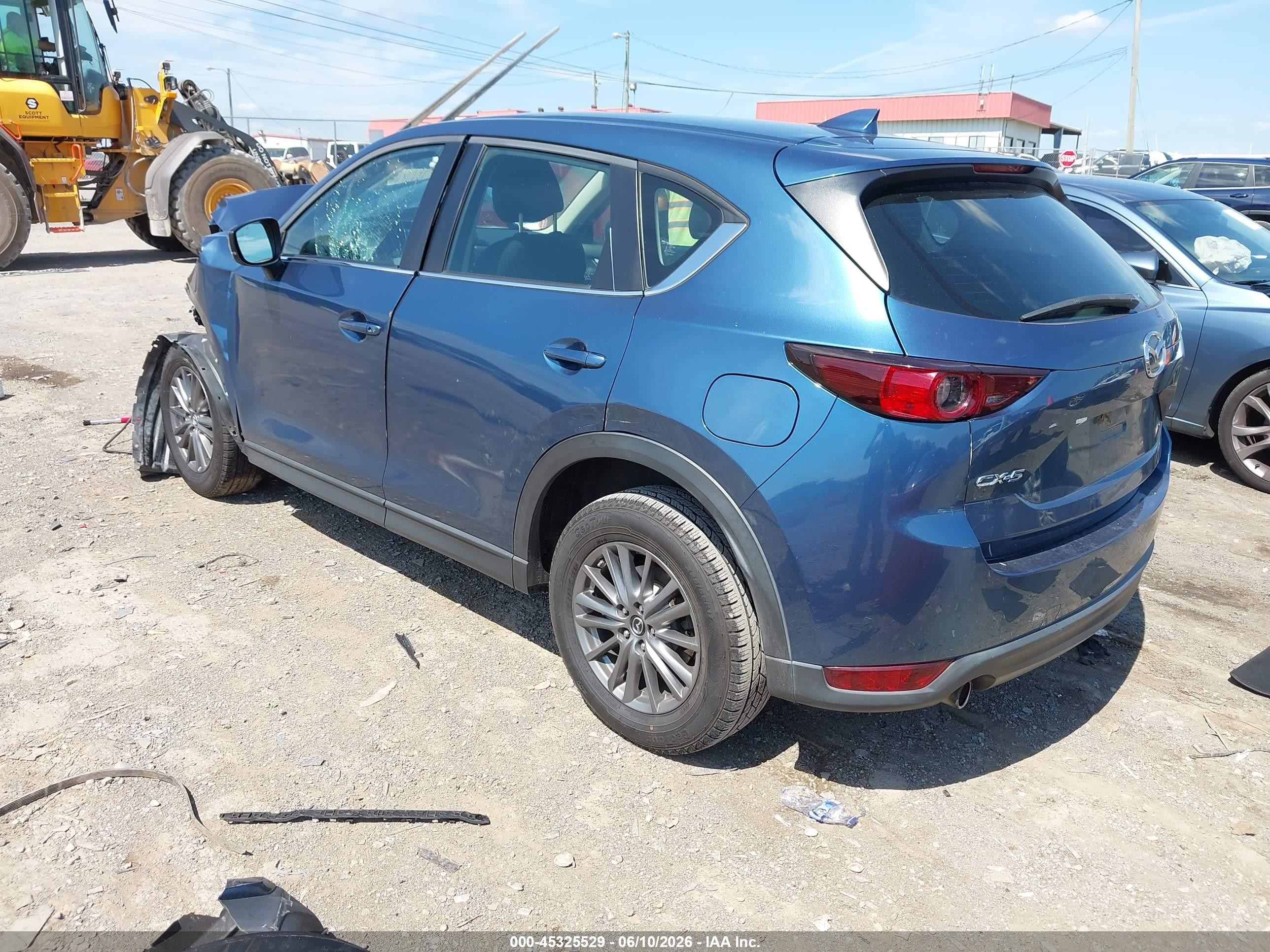 2018 Mazda Cx-5 VIN JM3KFABM0J1468827 IAAI salvage auction — Front End, Salvage (Tennessee), sold $1,800 on 2026-10-08 (photo 3)