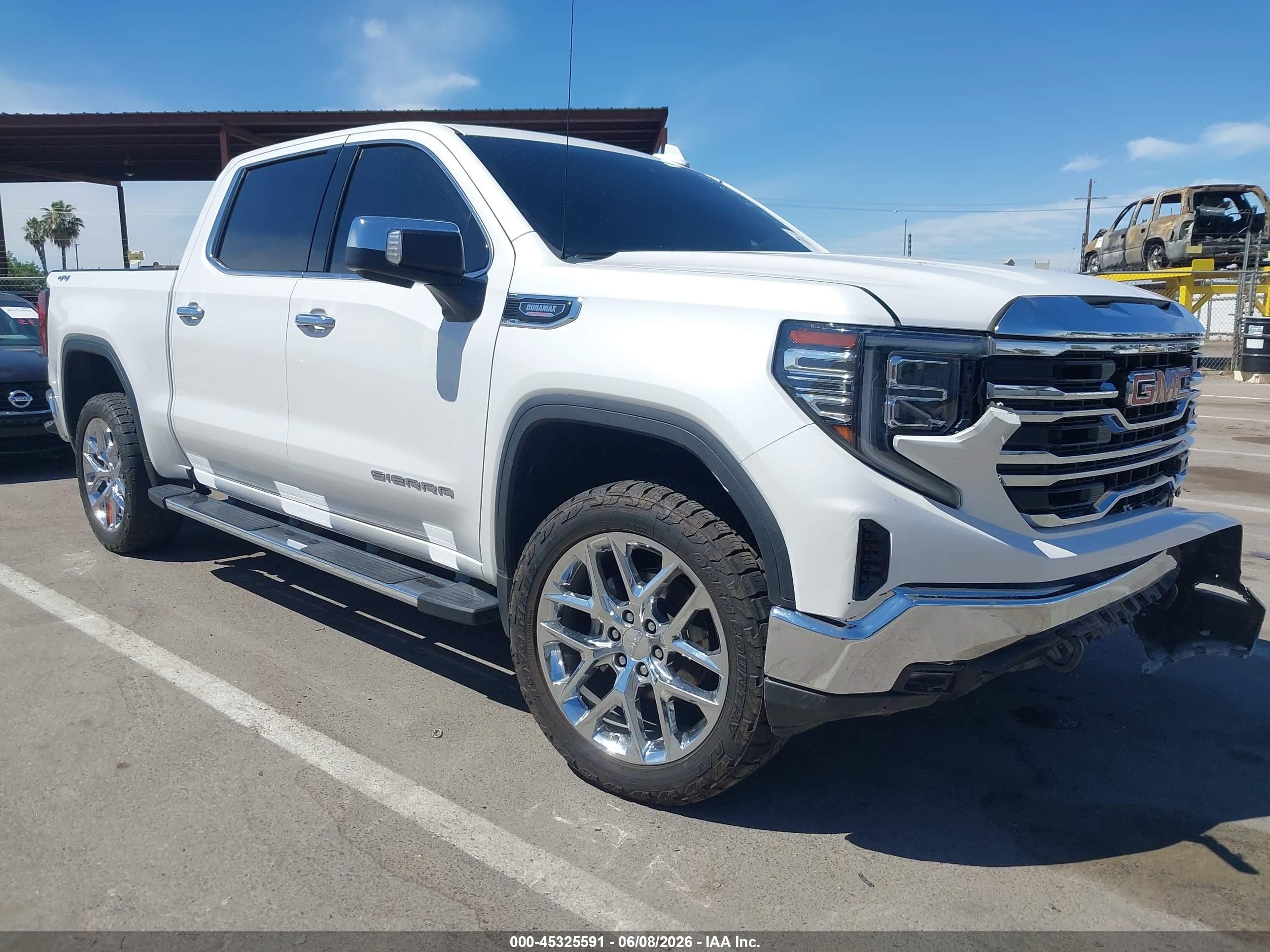 2023 GMC Sierra 1500 VIN 3GTUUDE84PG305289 — IAAI salvage auction photo