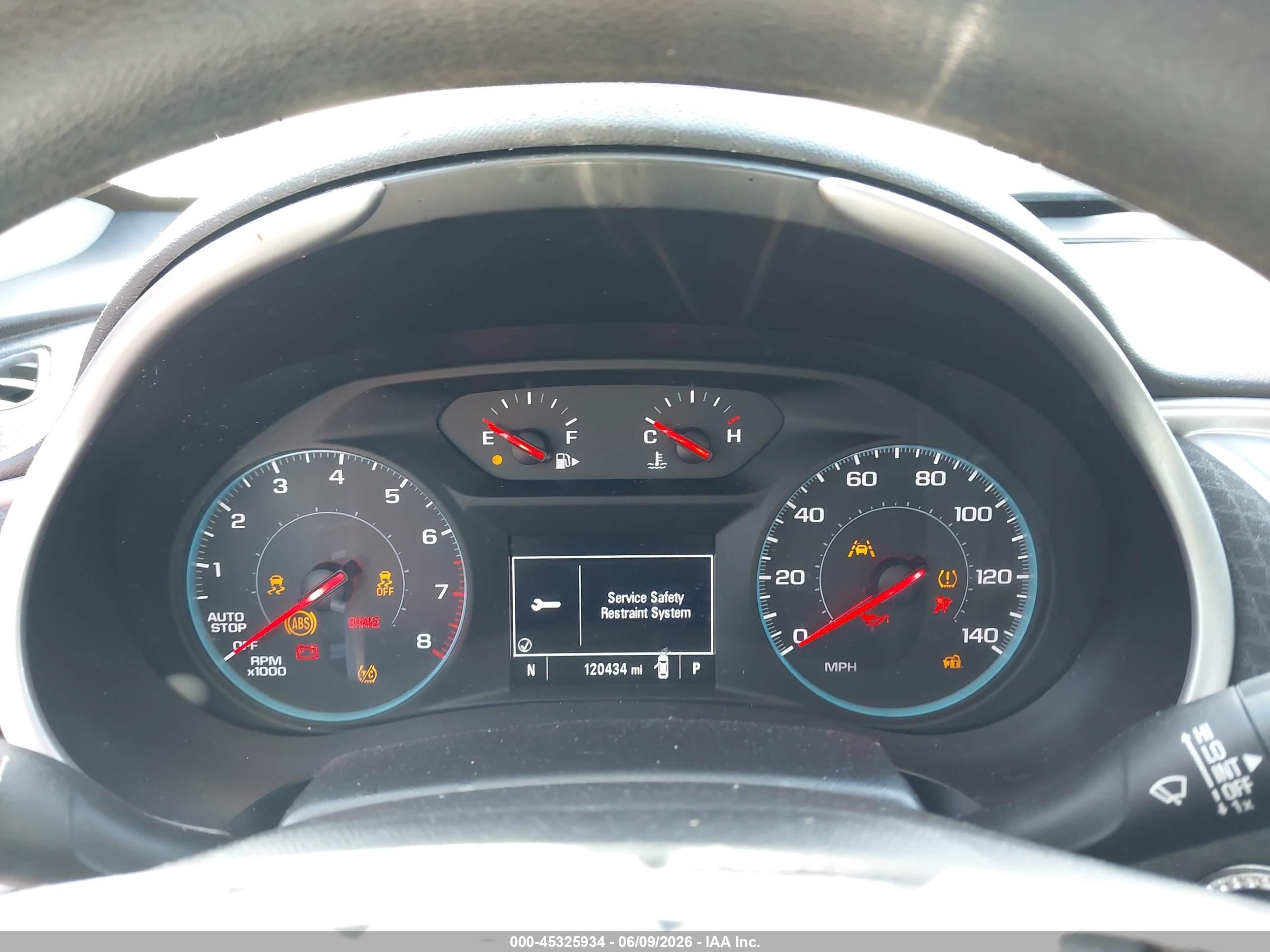 2019 Chevrolet Malibu VIN 1G1ZC5ST0KF208097 IAAI salvage auction — Unknown, Salvage (California), sold $2,300 on 2026-07-09 (photo 7)