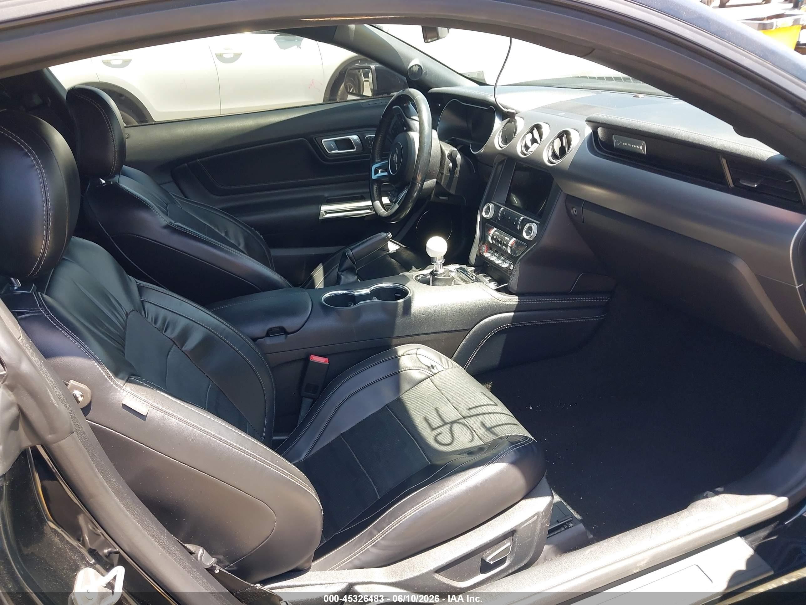 2019 Ford Mustang VIN 1FA6P8THXK5143605 IAAI salvage auction — Unknown, Salvage (California), sold $6,600 on 2026-07-10 (photo 5)