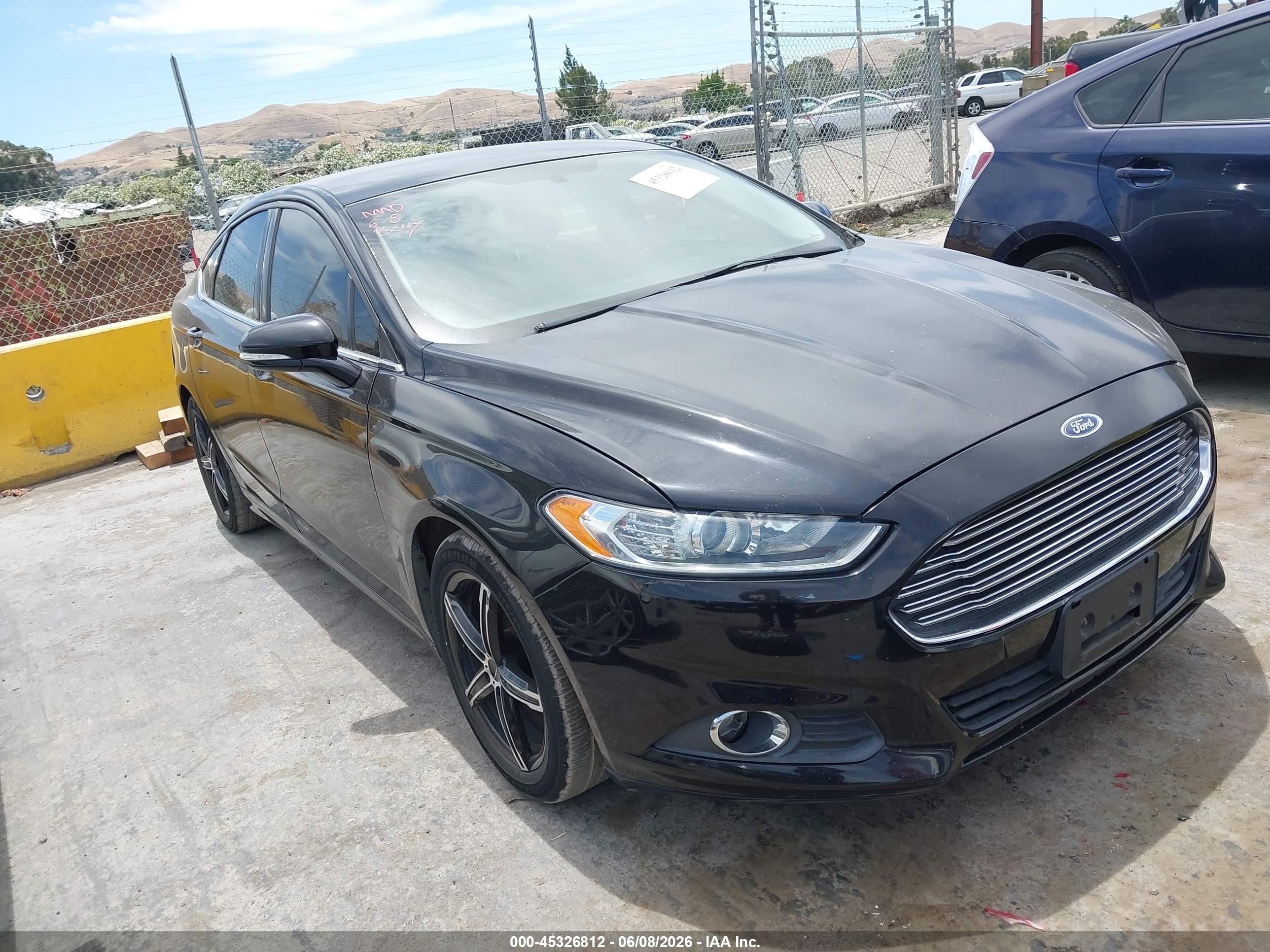 2016 Ford Fusion VIN 3FA6P0LU4GR176781 IAAI salvage auction — Normal Wear, Clear - Dealer Only (California), sold $225 on 2026-07-02 (photo 1)