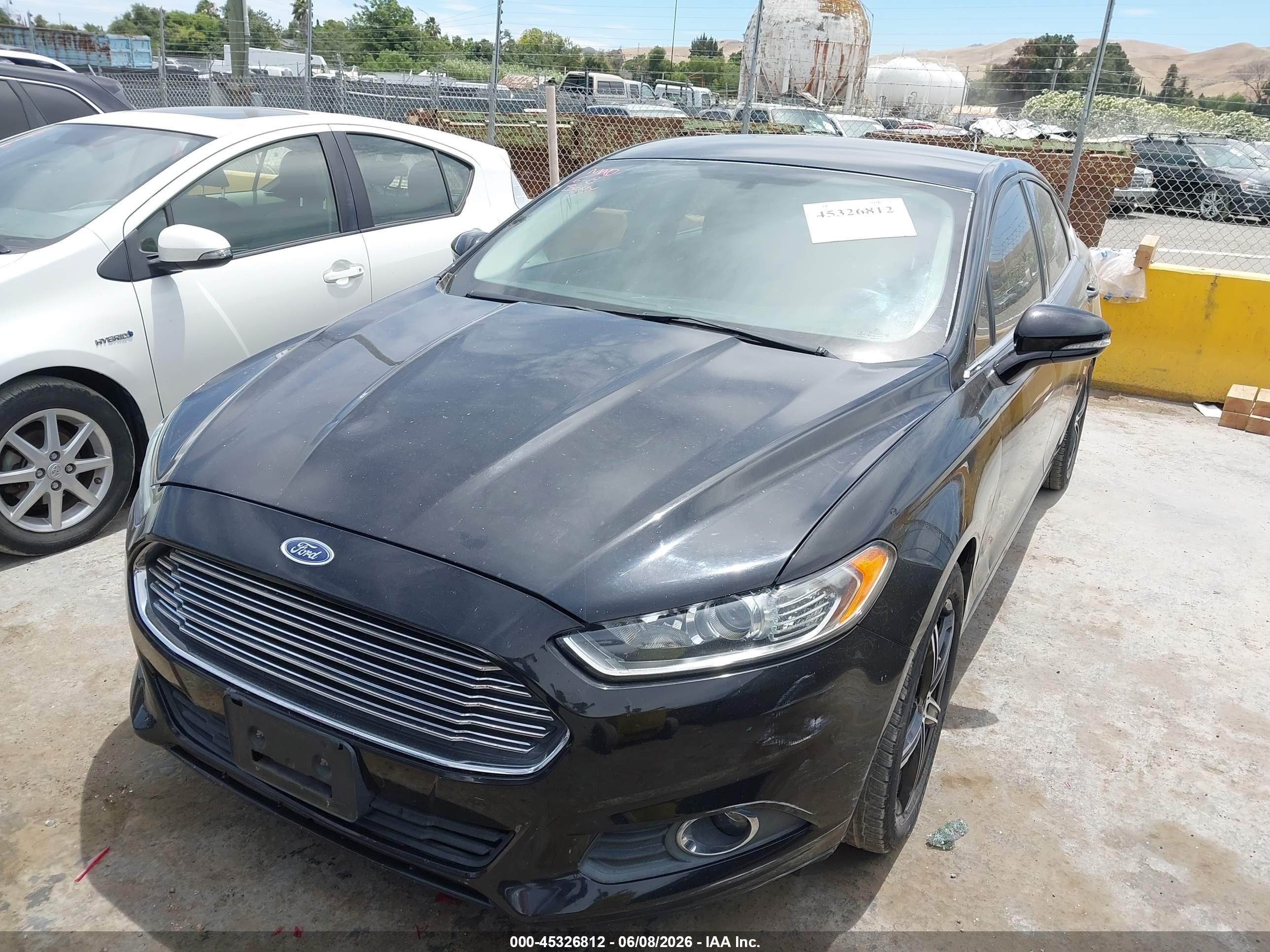 2016 Ford Fusion VIN 3FA6P0LU4GR176781 IAAI salvage auction — Normal Wear, Clear - Dealer Only (California), sold $225 on 2026-07-02 (photo 6)