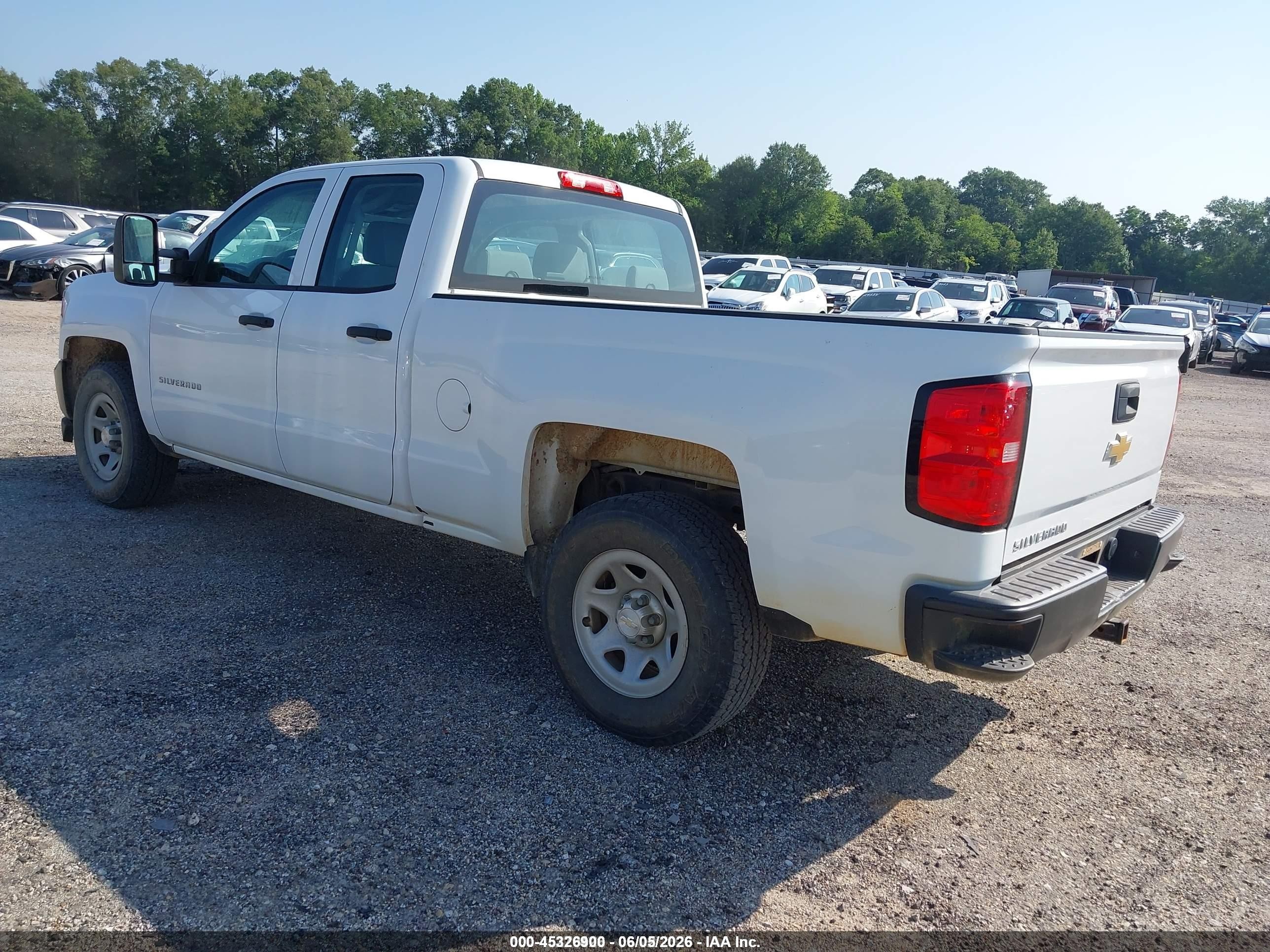 2017 Chevrolet Silverado 1500 VIN 1GCRCNEC1HZ151659 IAAI salvage auction — Normal Wear, SF97 (Louisiana), sold $15,750 on 2026-07-09 (photo 3)