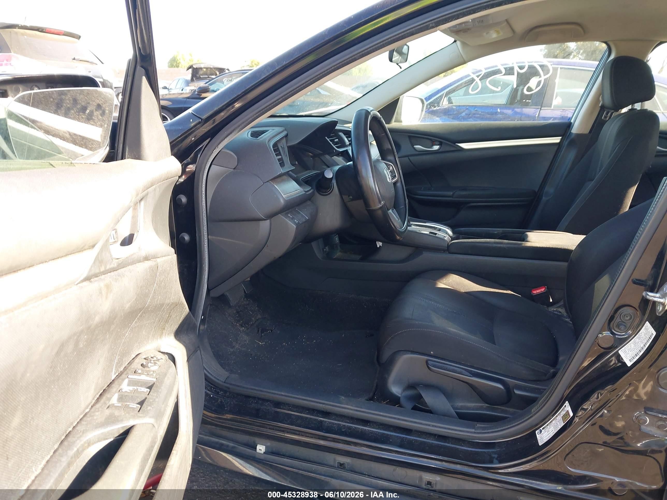2016 Honda Civic VIN 2HGFC2F53GH544788 IAAI salvage auction — Side, Salvage Certificate (California), sold $1,600 on 2026-07-12 (photo 5)