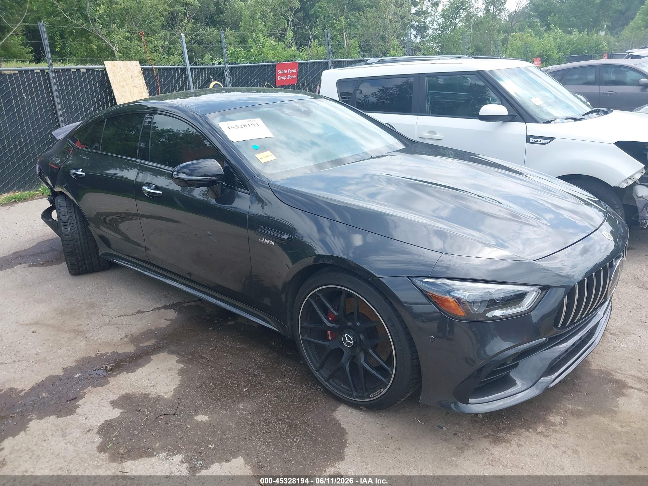 2022 Mercedes-Benz AMG-Class VIN W1K7X6BB7NA045486 — IAAI salvage auction photo