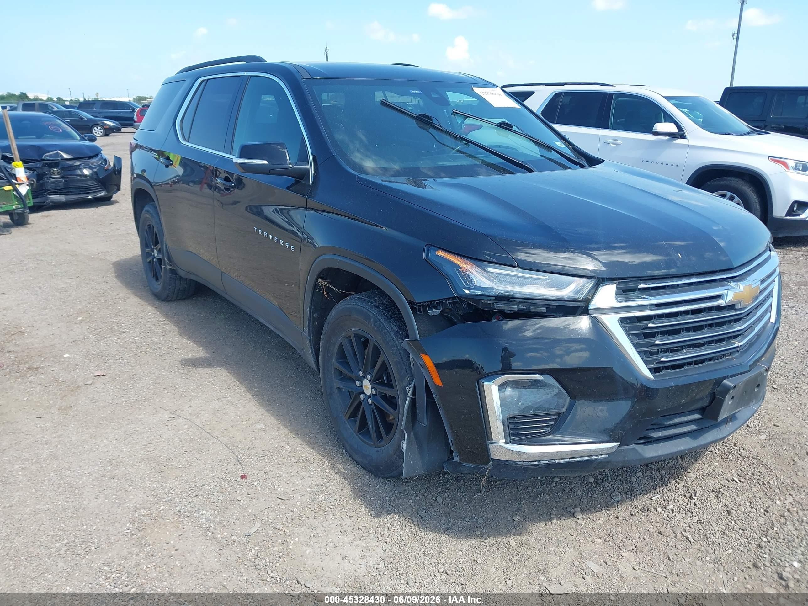 2022 Chevrolet Traverse VIN 1GNERGKW5NJ183765 — IAAI salvage auction photo
