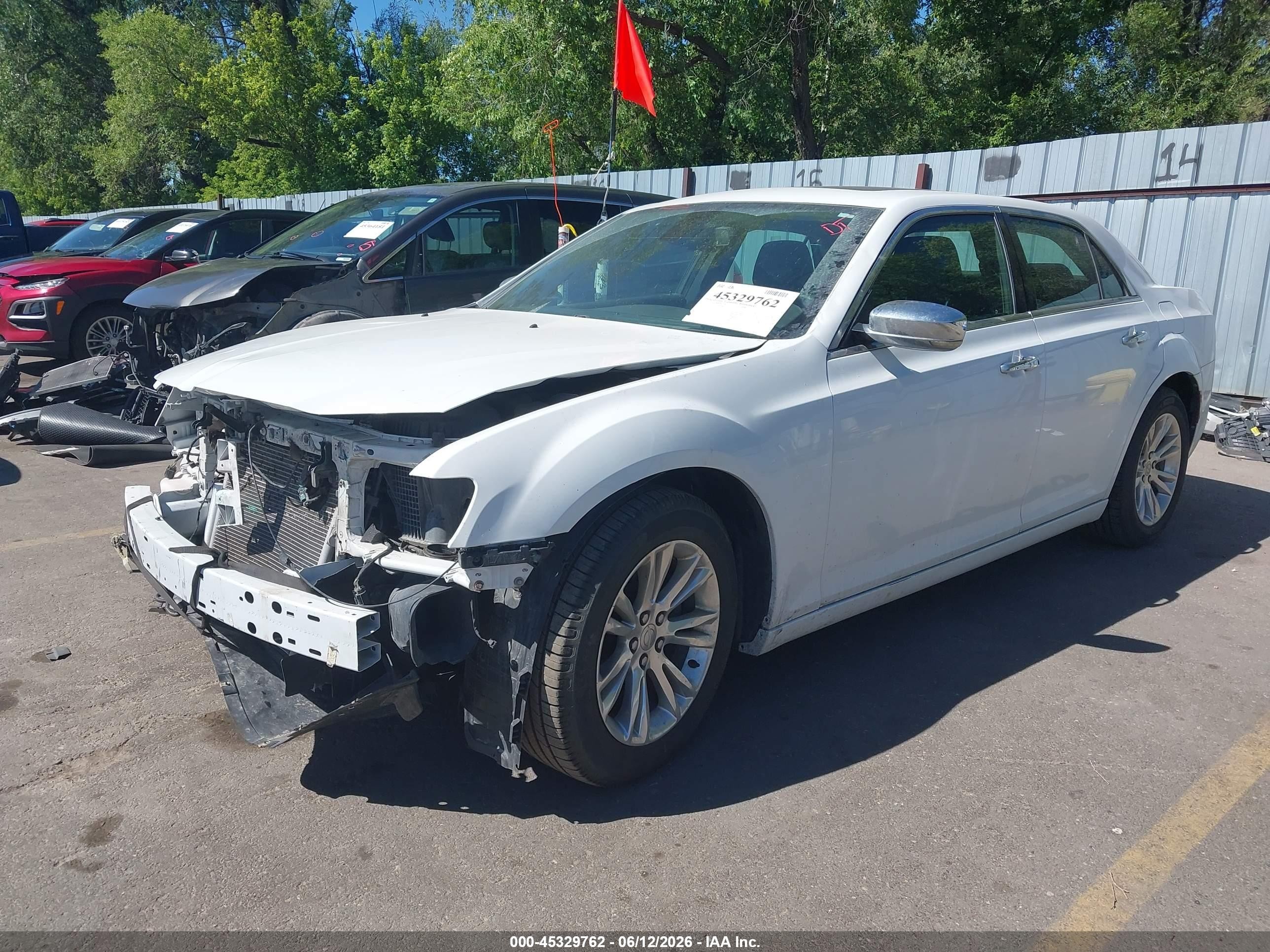 2017 Chrysler 300 VIN 2C3CCAEG0HH570589 IAAI salvage auction — Front End, Salvage (Idaho), sold $2,100 on 2026-07-09 (photo 2)
