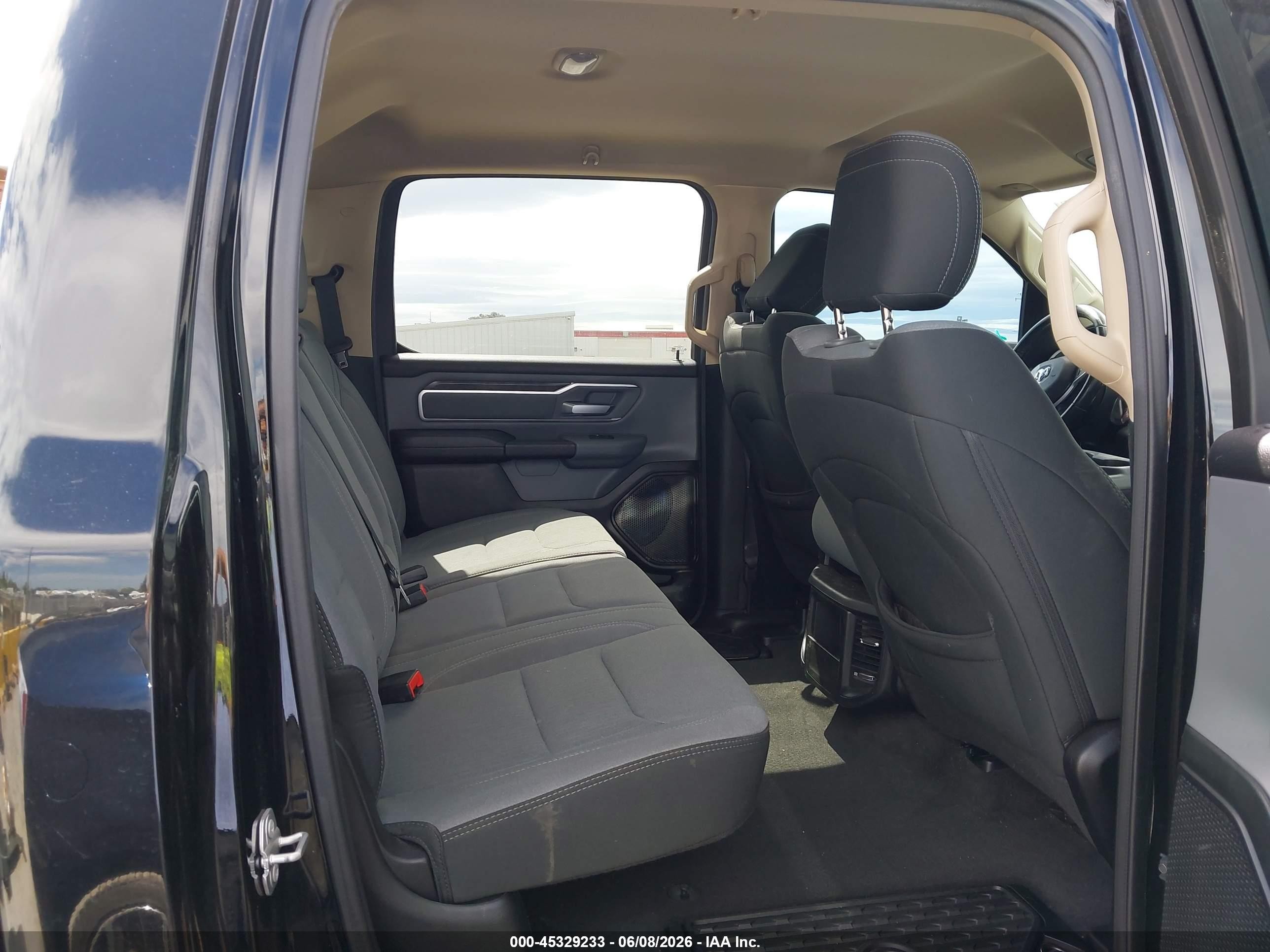 2019 Ram 1500 VIN 1C6SRFFT4KN859477 IAAI salvage auction — Front End, Salvage (California), sold $10,750 on 2026-07-09 (photo 8)