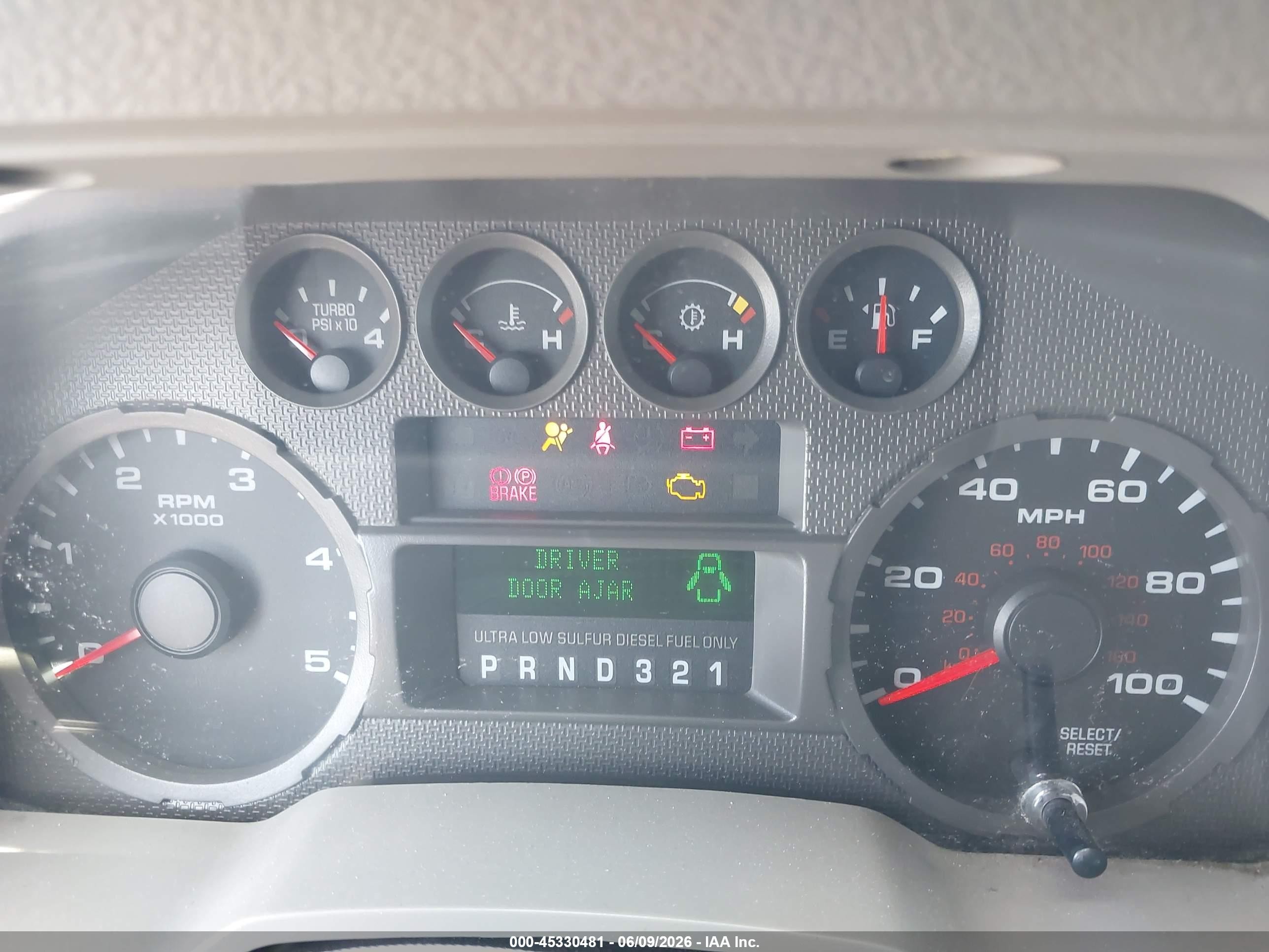 2009 Ford F-550 Super Duty VIN 1FTSW21R49EA54353 IAAI salvage auction — Normal Wear, Clear - Dealer Only (California), sold $400 on 2026-07-09 (photo 7)