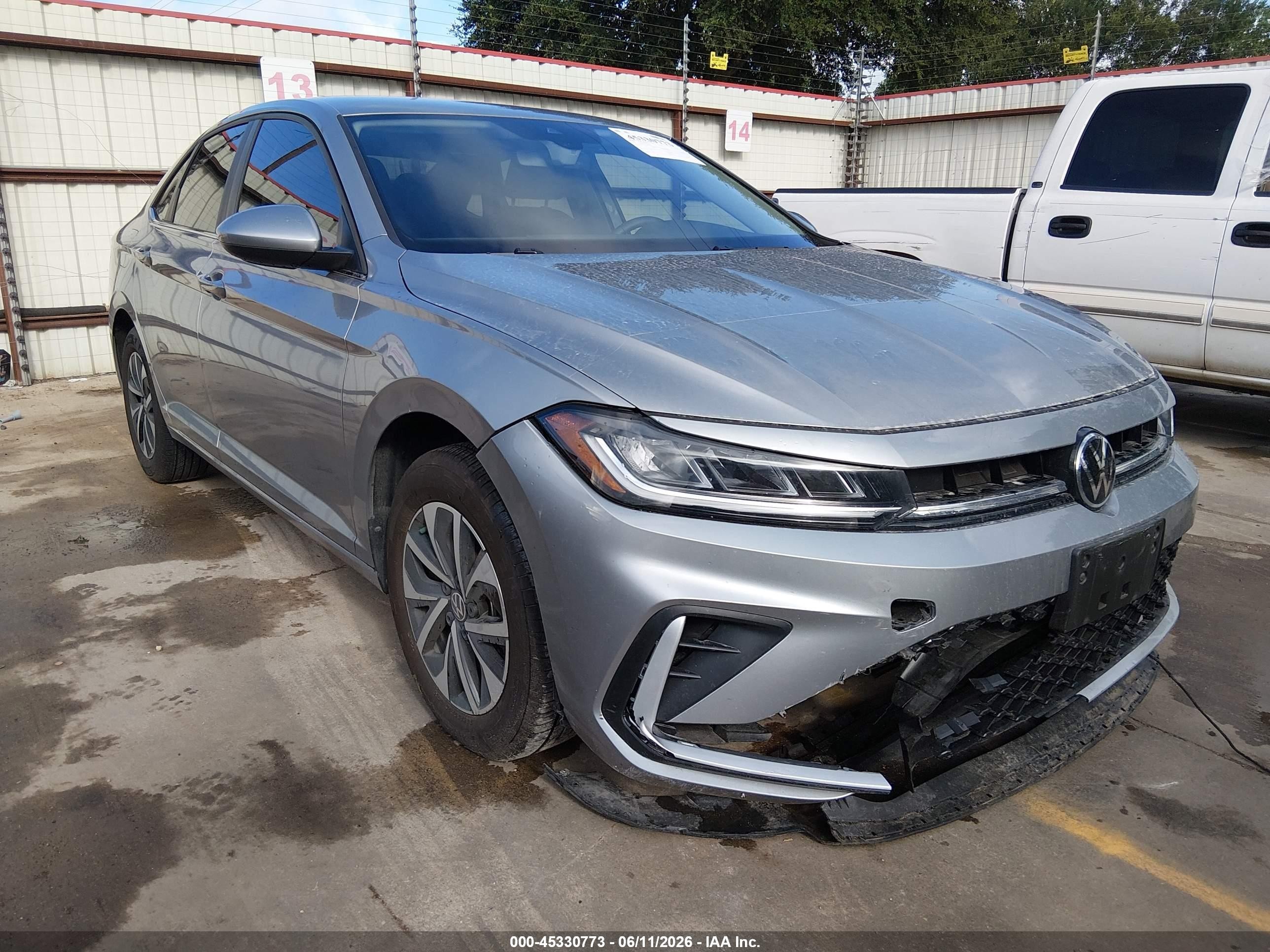 2026 Volkswagen Jetta VIN 3VW5W7BU3TM026202 — IAAI salvage auction photo