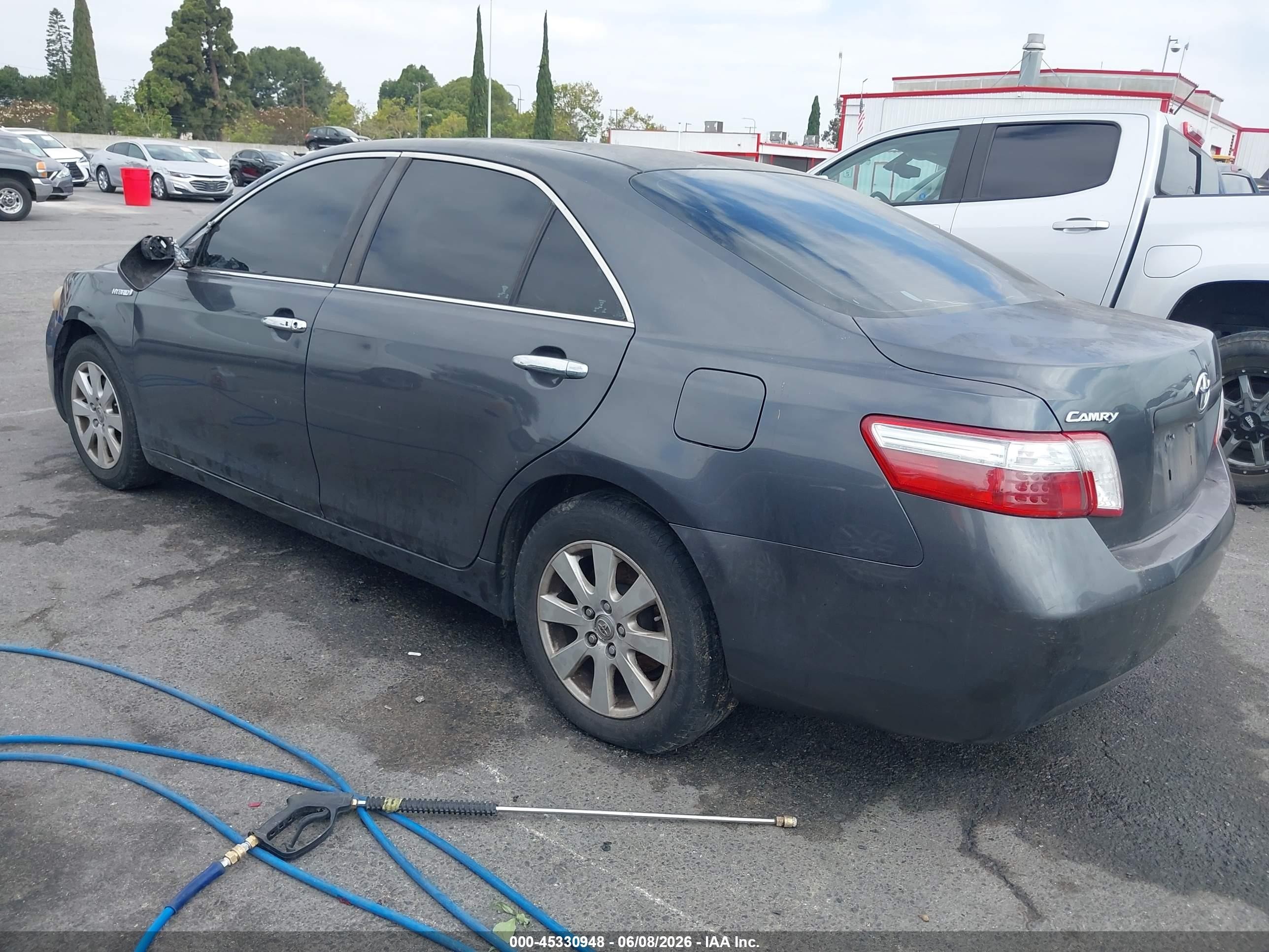 2007 Toyota Camry Hybrid VIN 4T1BB46K27U013432 IAAI salvage auction — Normal Wear, Clear - Dealer Only (California), sold $500 on 2026-07-09 (photo 3)
