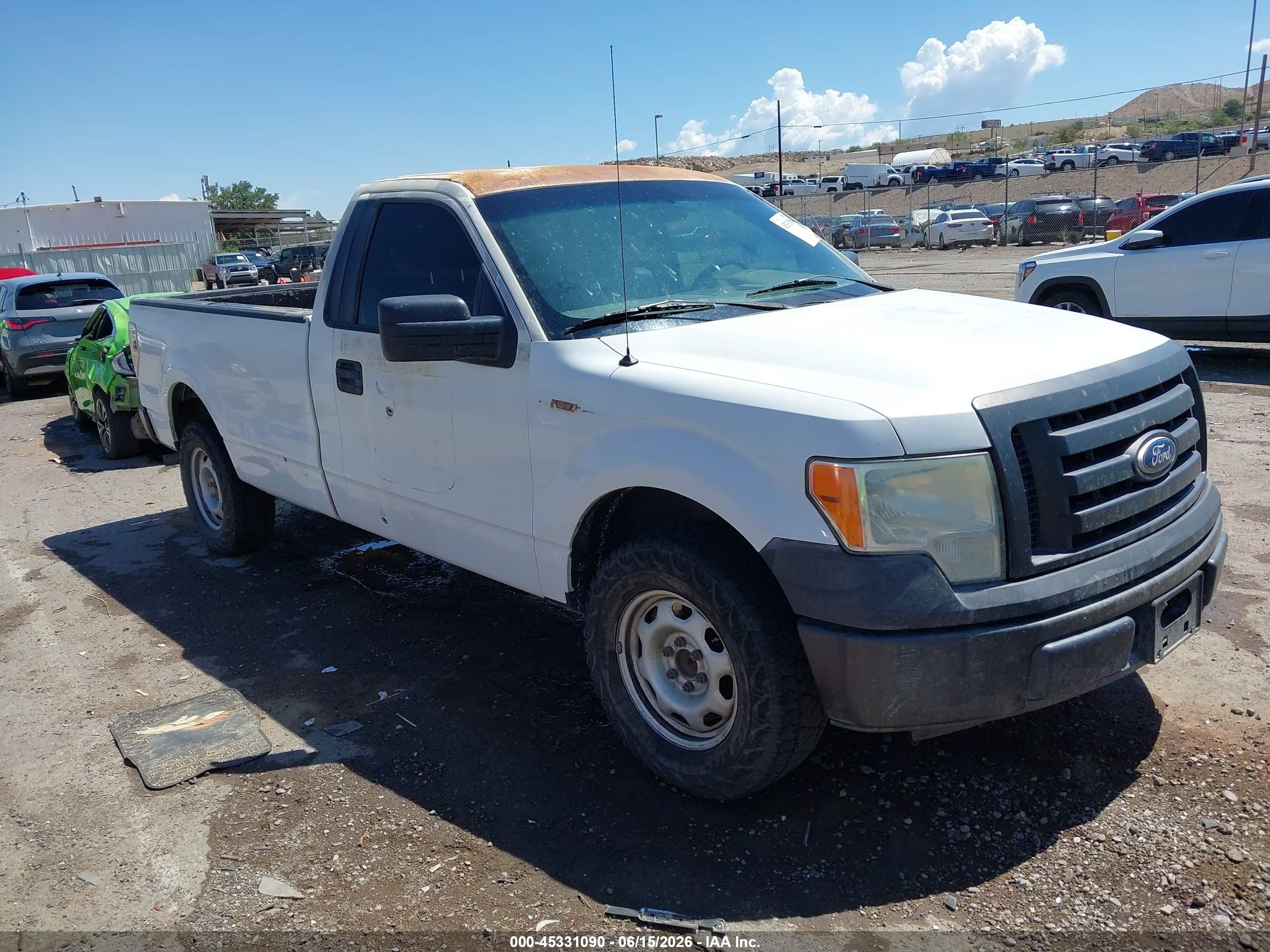 2011 Ford F-150 VIN 1FTMF1CMXBKD31728 IAAI salvage auction — Normal Wear, Clear (New Mexico), sold $650 on 2026-07-06 (photo 1)