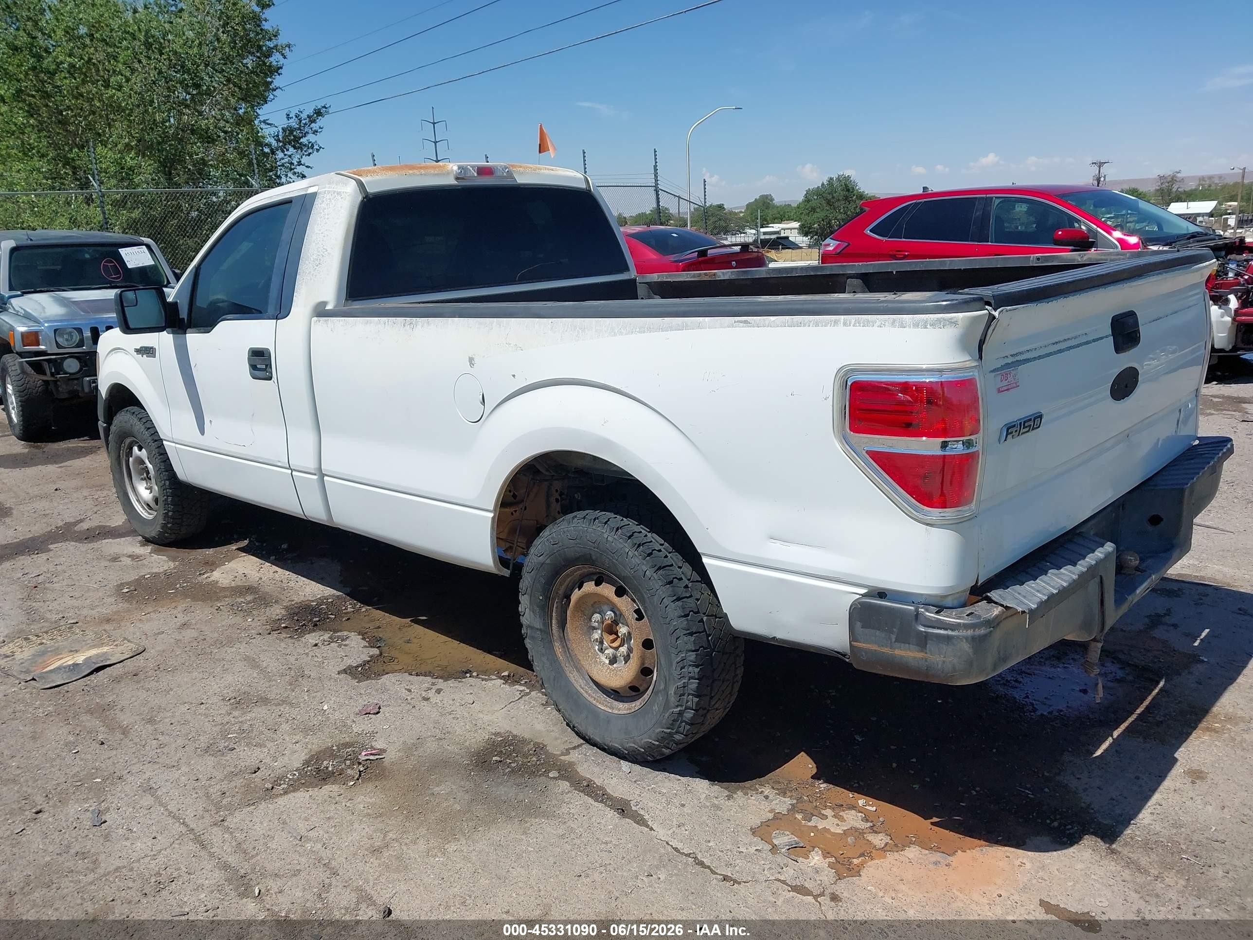 2011 Ford F-150 VIN 1FTMF1CMXBKD31728 IAAI salvage auction — Normal Wear, Clear (New Mexico), sold $650 on 2026-07-06 (photo 3)