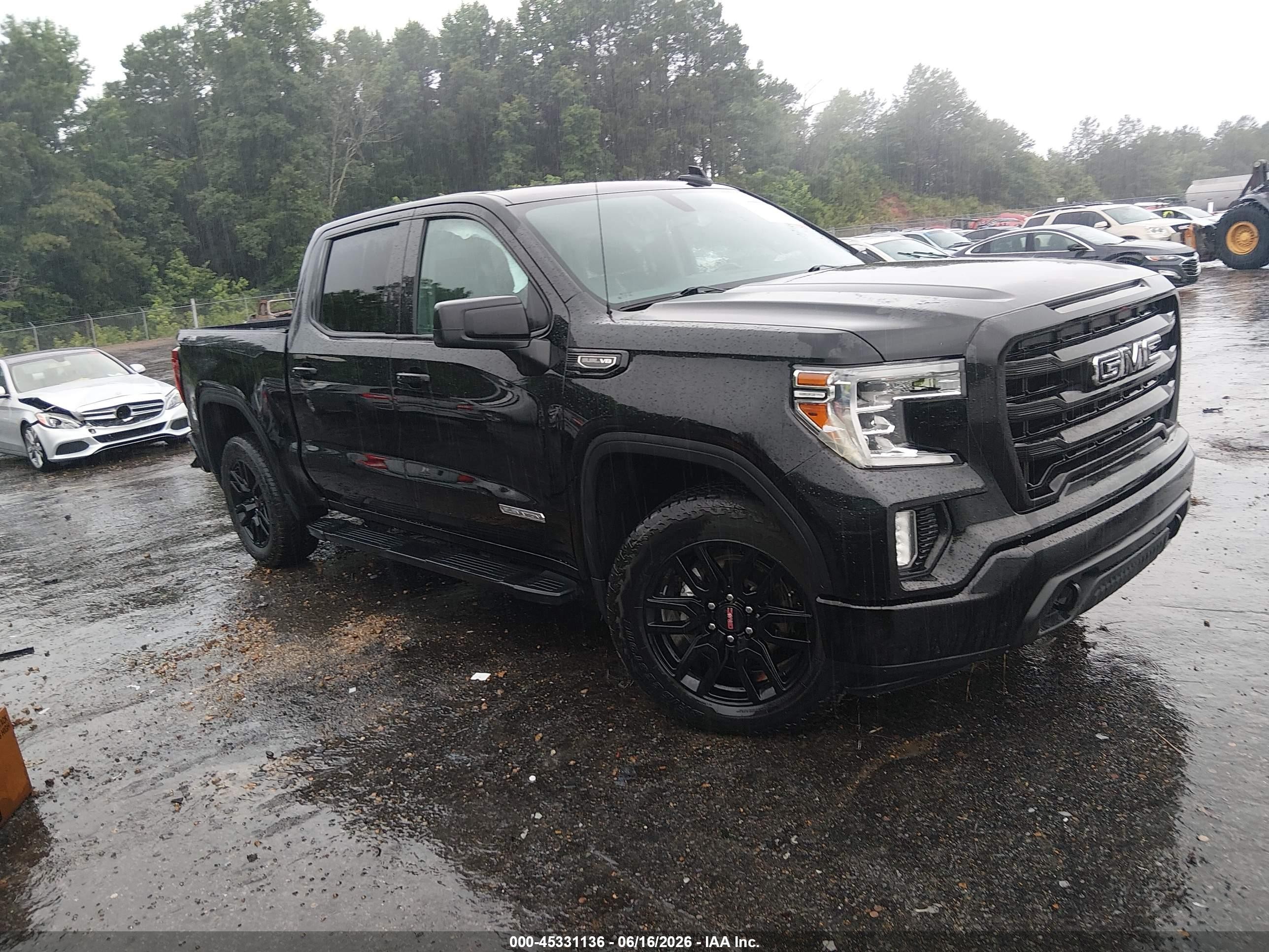 2022 GMC Sierra 1500 Limited VIN 3GTU9CED0NG109310 — IAAI salvage auction photo