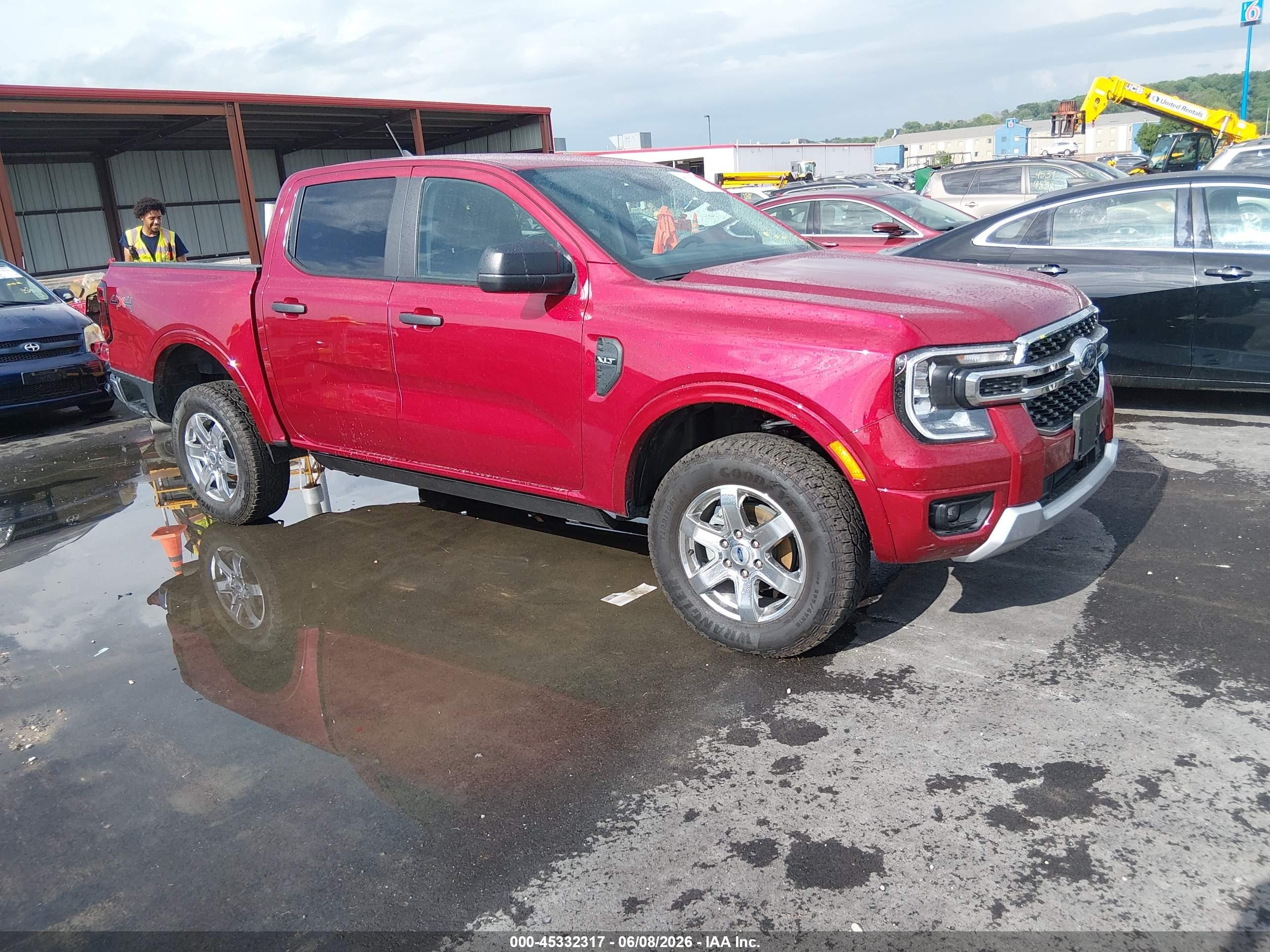 2025 Ford Ranger VIN 1FTER4HH1SLE36502 — IAAI salvage auction photo