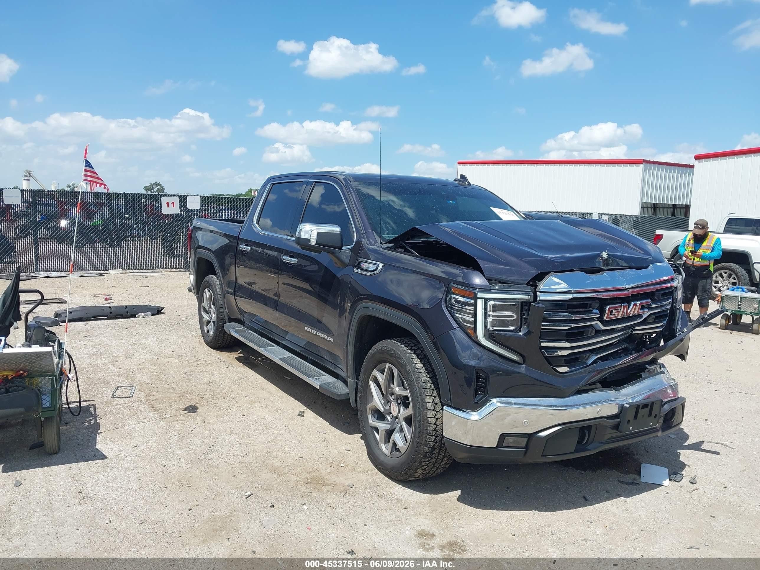 2025 GMC Sierra 1500 VIN 3GTUUDED9SG304032 — IAAI salvage auction photo