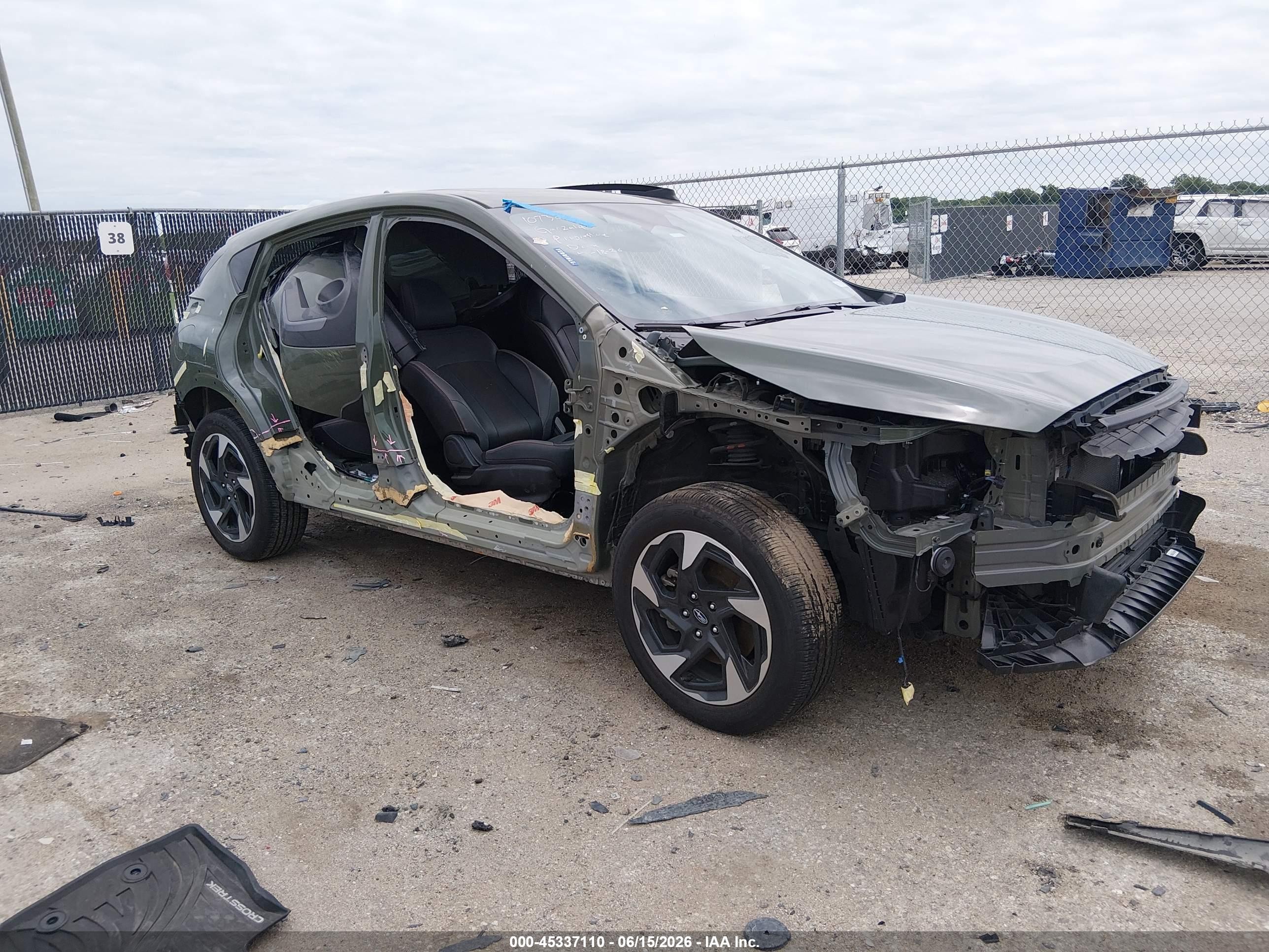 2024 Subaru Crosstrek VIN 4S4GUHM64R3825496 IAAI salvage auction — All Over, Original (Texas), sold $4,200 on 2026-08-06 (photo 1)