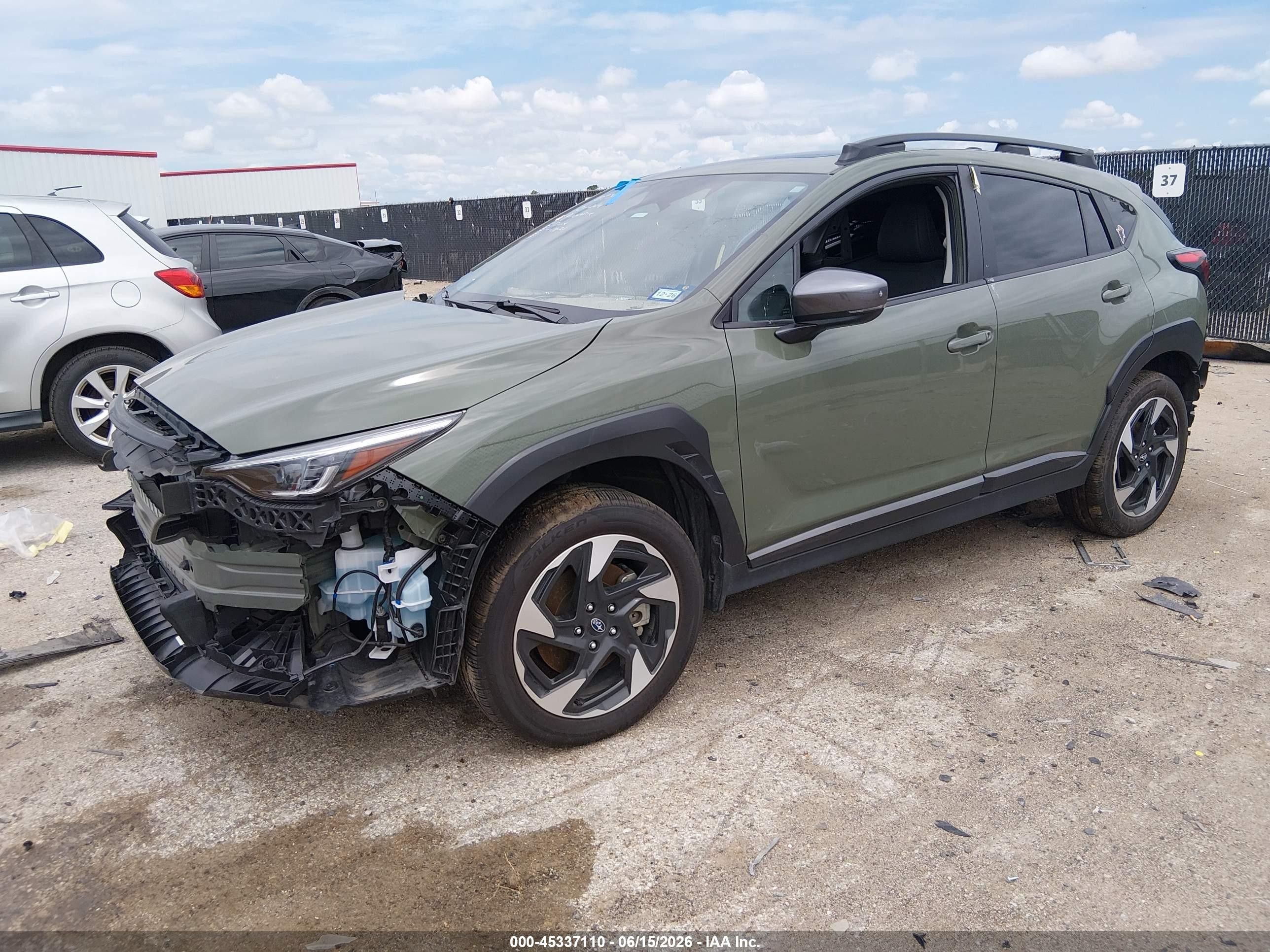 2024 Subaru Crosstrek VIN 4S4GUHM64R3825496 IAAI salvage auction — All Over, Original (Texas), sold $4,200 on 2026-08-06 (photo 2)