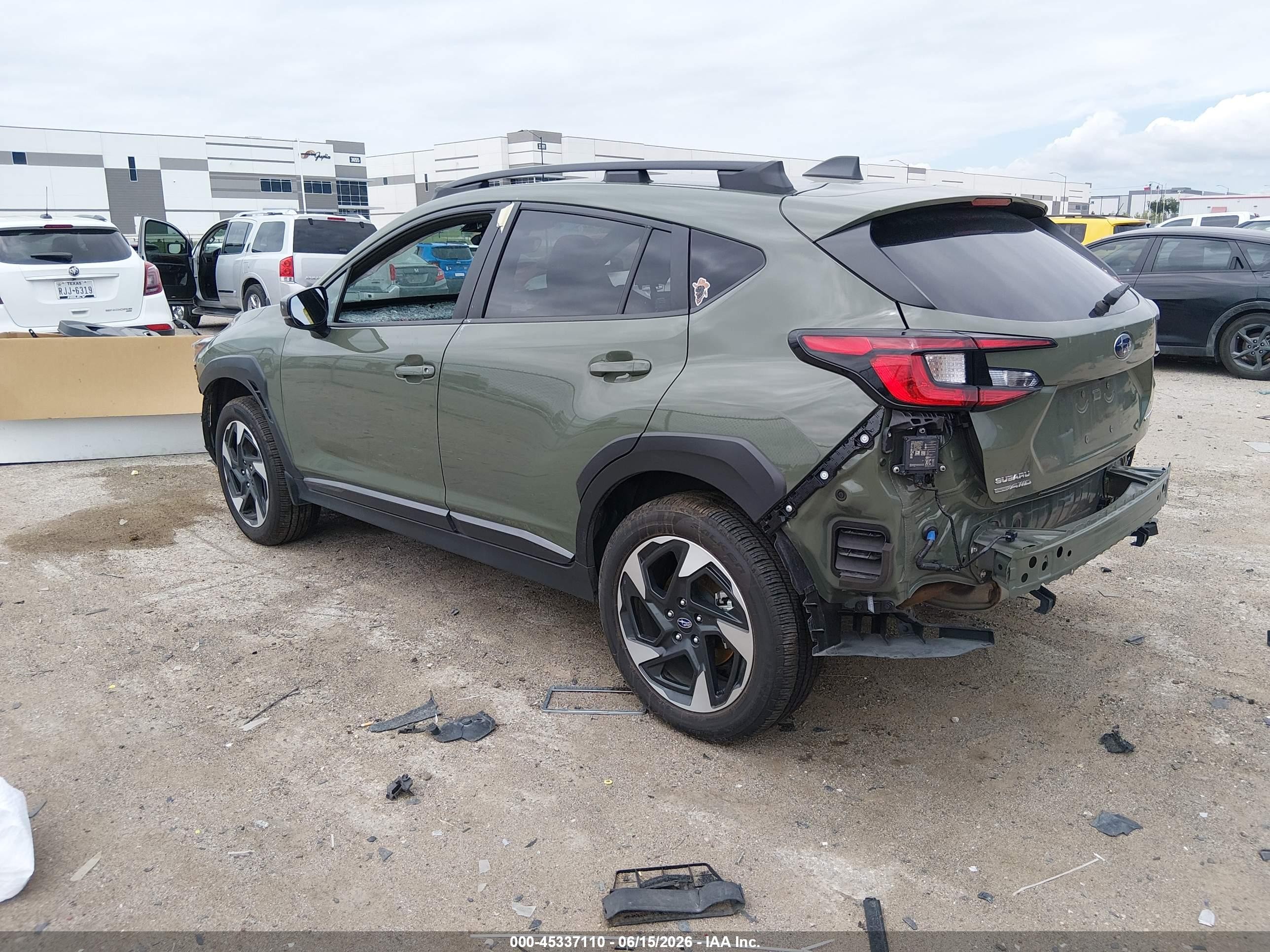 2024 Subaru Crosstrek VIN 4S4GUHM64R3825496 IAAI salvage auction — All Over, Original (Texas), sold $4,200 on 2026-08-06 (photo 3)