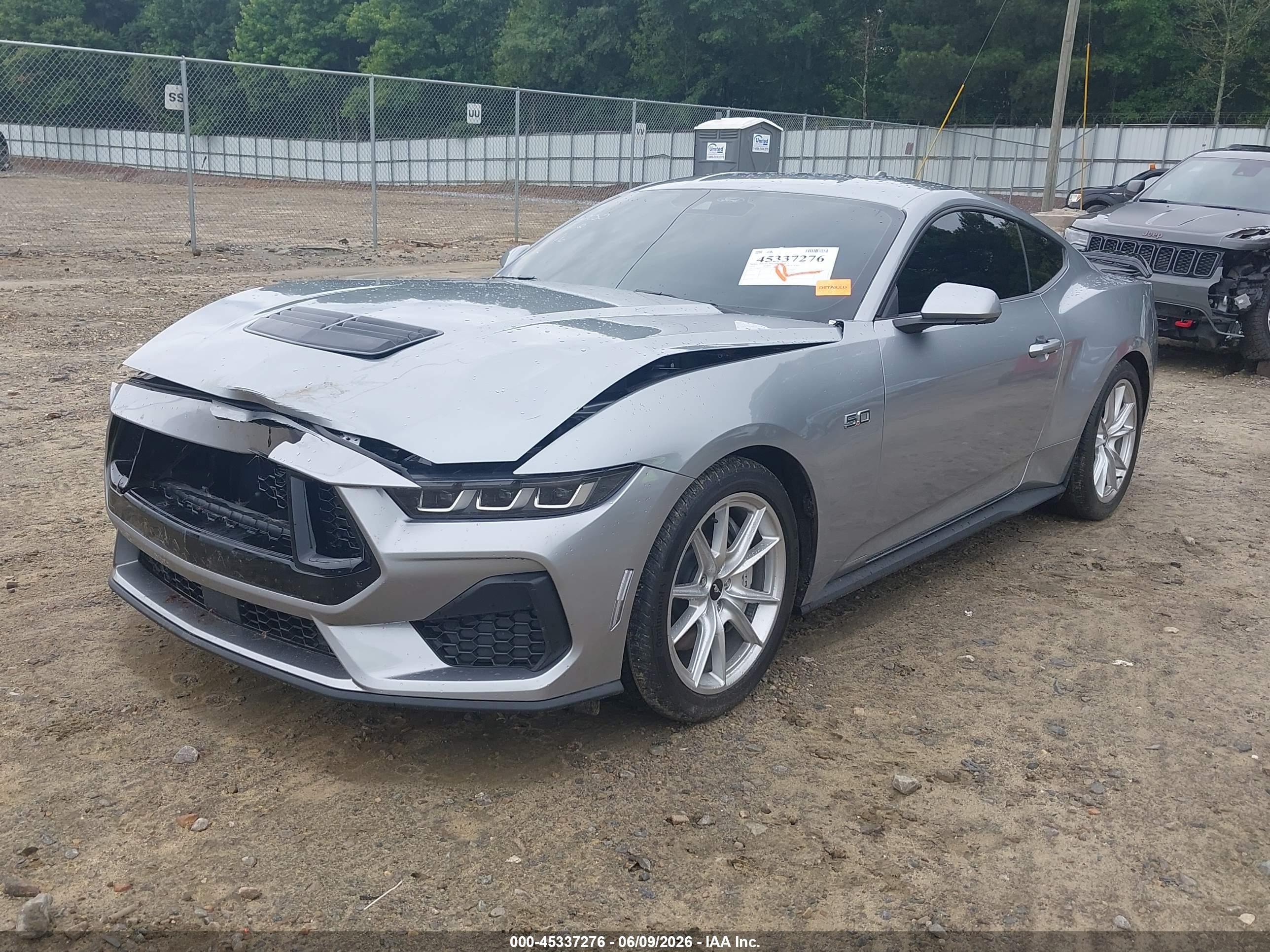 2024 Ford Mustang VIN 1FA6P8CF5R5425112 IAAI salvage auction — Front End, Salvage (Georgia), sold $23,200 on 2026-09-12 (photo 2)