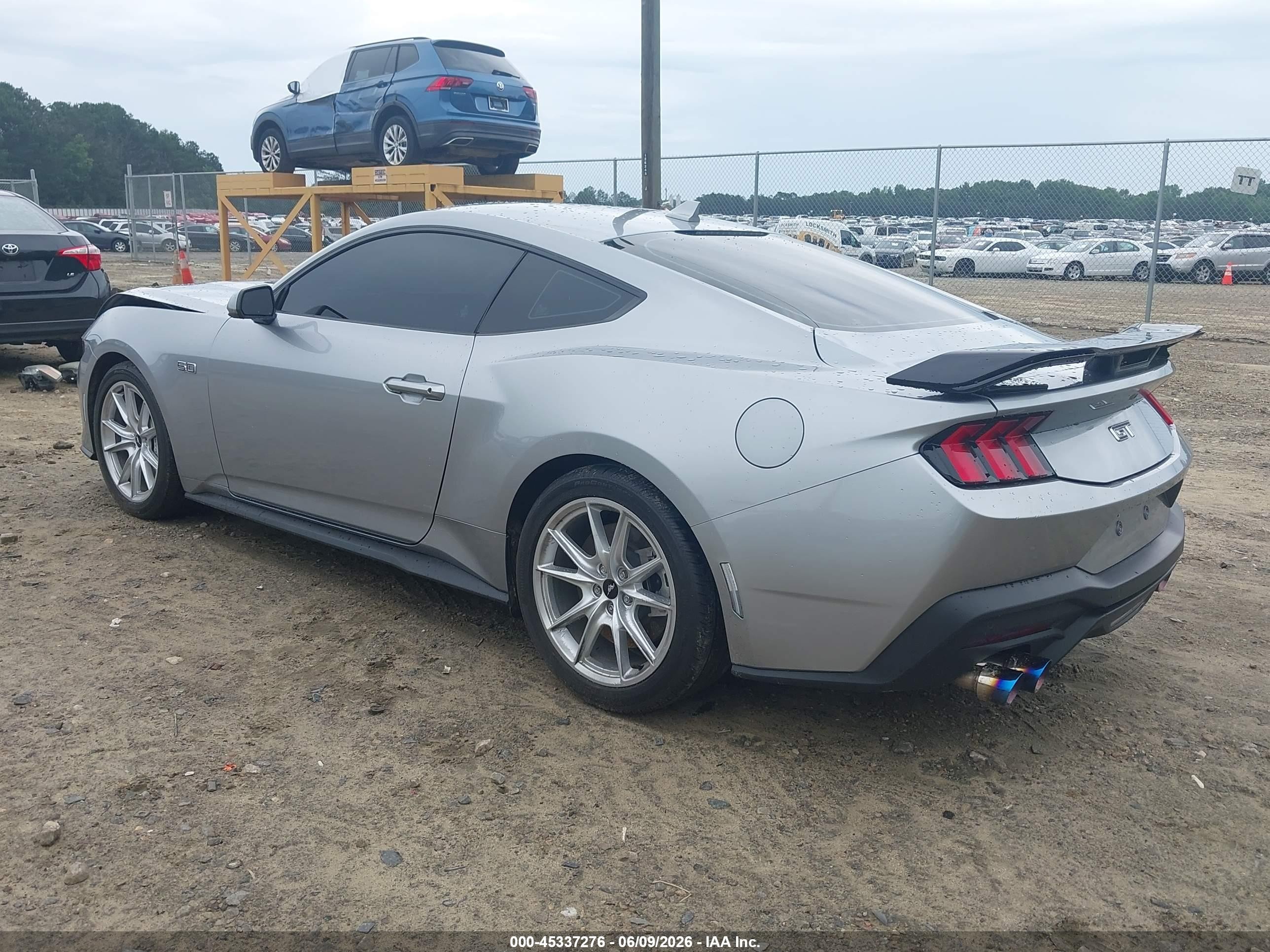 2024 Ford Mustang VIN 1FA6P8CF5R5425112 IAAI salvage auction — Front End, Salvage (Georgia), sold $23,200 on 2026-09-12 (photo 3)
