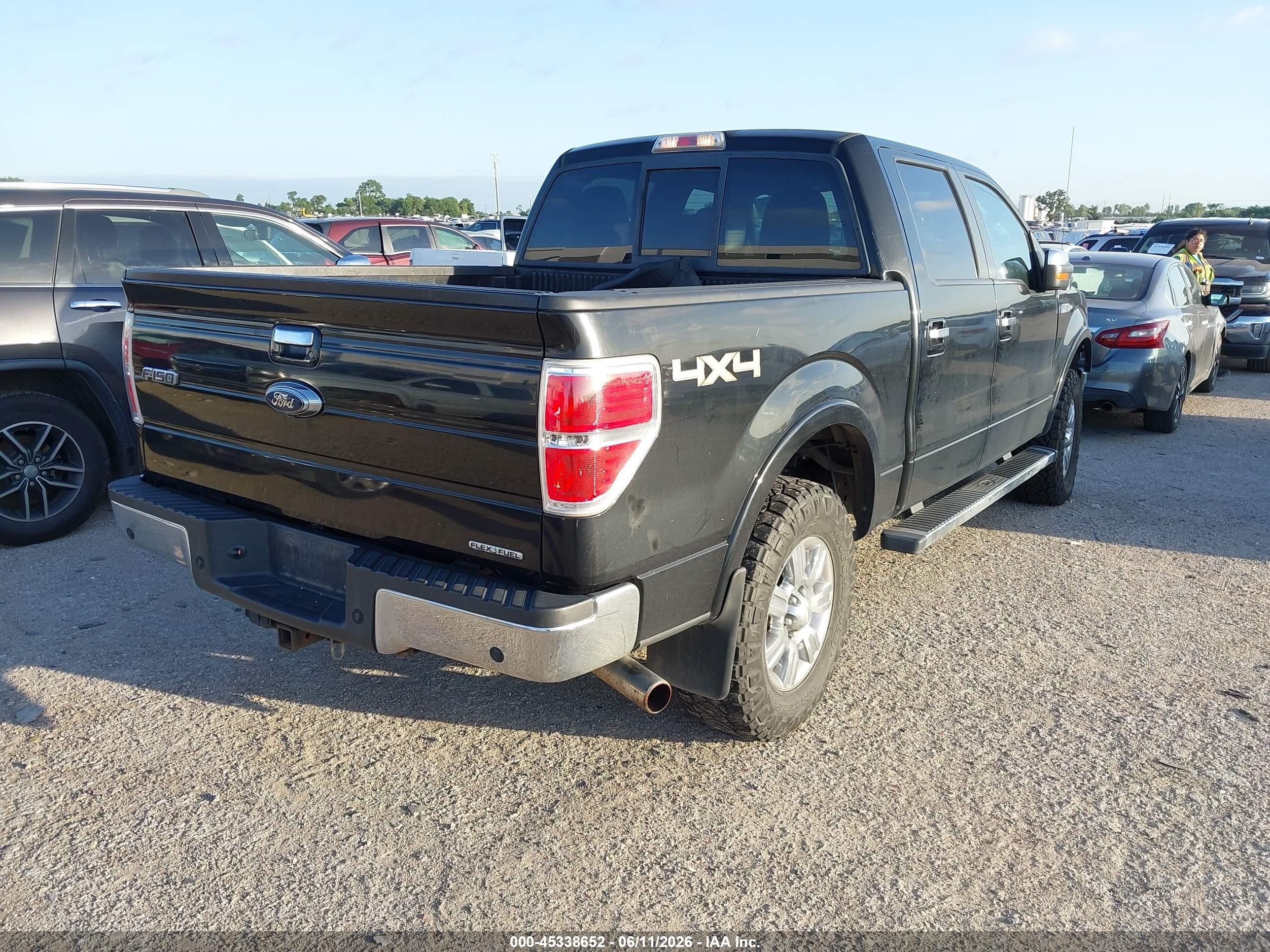 2011 Ford F-150 VIN 1FTFW1EF8BFC76969 IAAI salvage auction — Front End, Original (Texas), sold $3,400 on 2026-07-10 (photo 4)