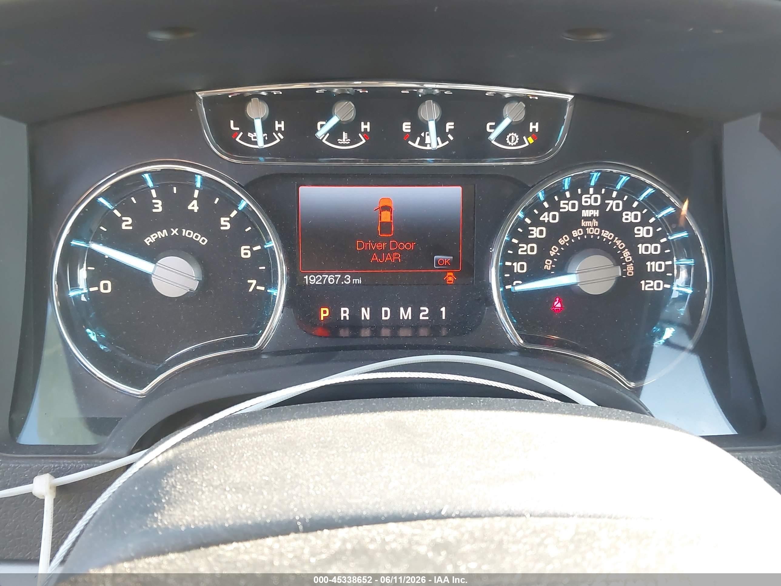 2011 Ford F-150 VIN 1FTFW1EF8BFC76969 IAAI salvage auction — Front End, Original (Texas), sold $3,400 on 2026-07-10 (photo 7)