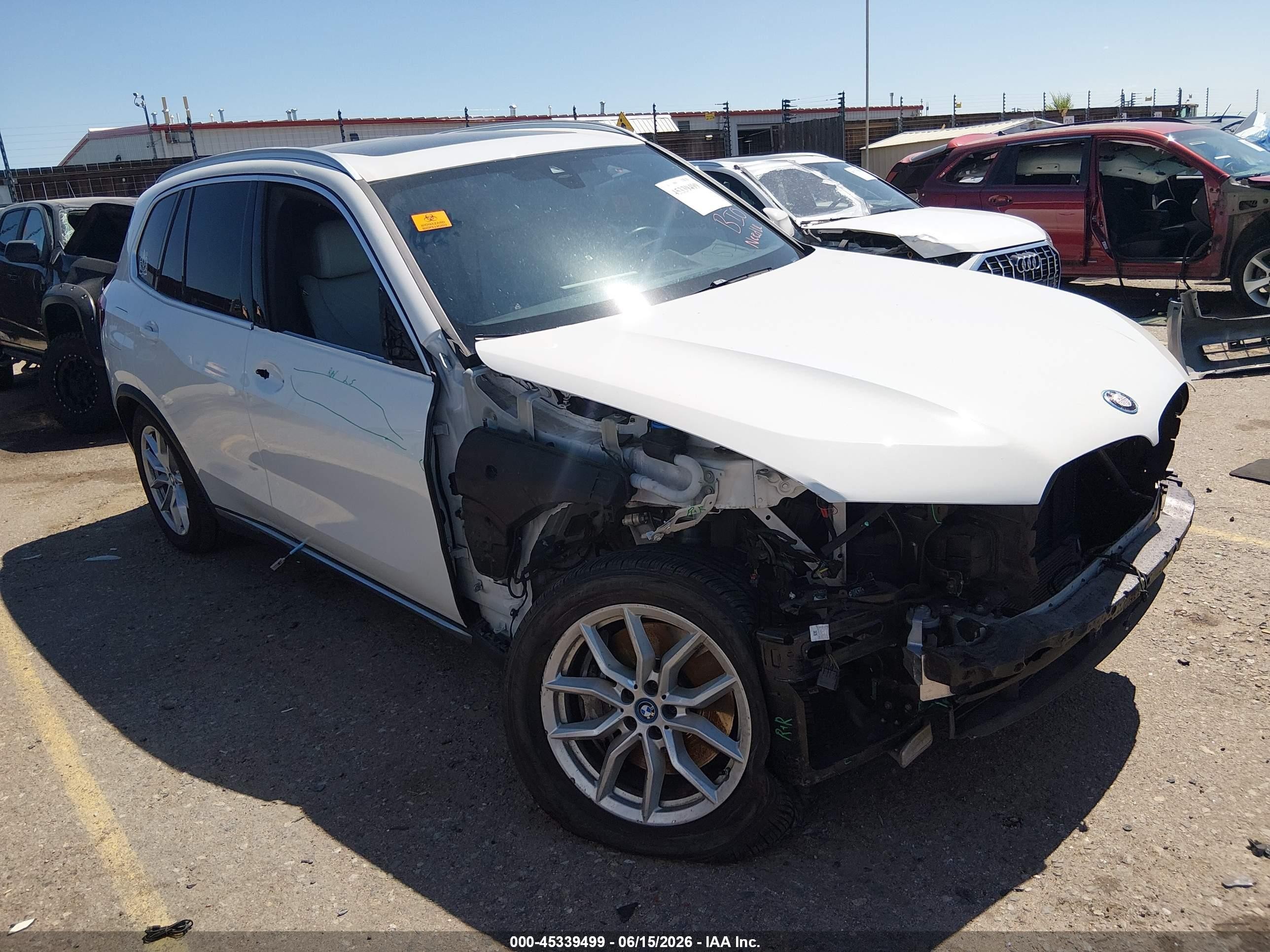 2023 BMW X5 VIN 5UXTA6C01P9R40143 — IAAI salvage auction photo