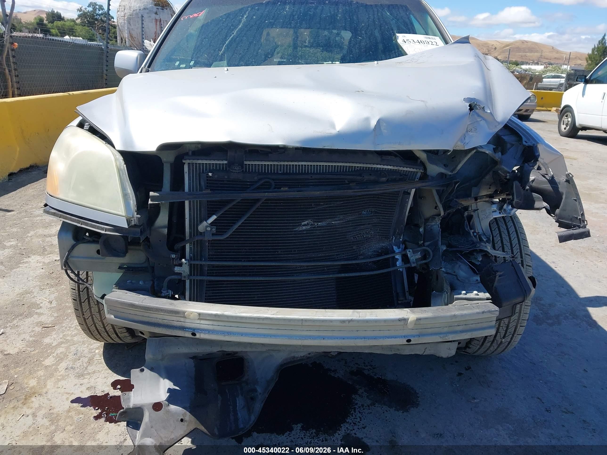 2004 Honda Pilot VIN 2HKYF18474H544597 IAAI salvage auction — Normal Wear, Clear - Dealer Only (California), sold $350 on 2026-07-09 (photo 6)