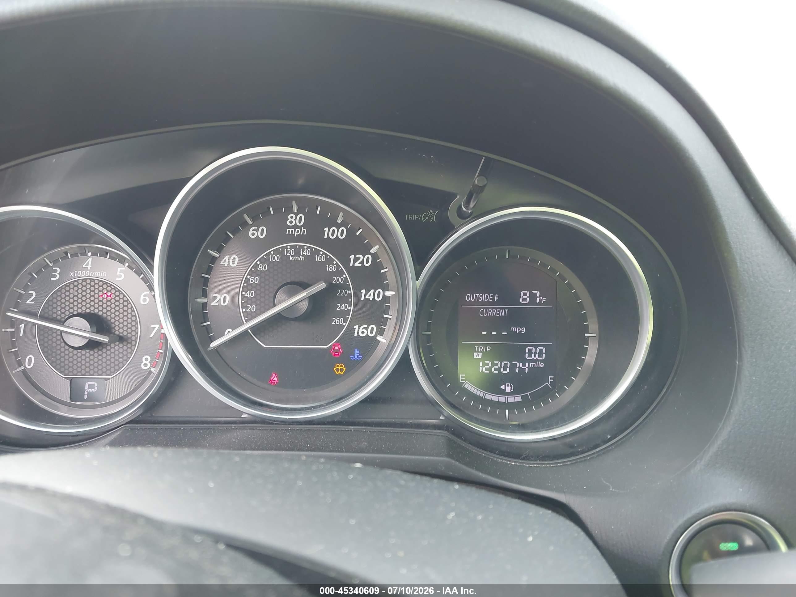 2015 Mazda 6 VIN JM1GJ1U5XF1204976 IAAI salvage auction — Unknown, Salvage (Tennessee), sold $1,850 on 2026-10-01 (photo 7)