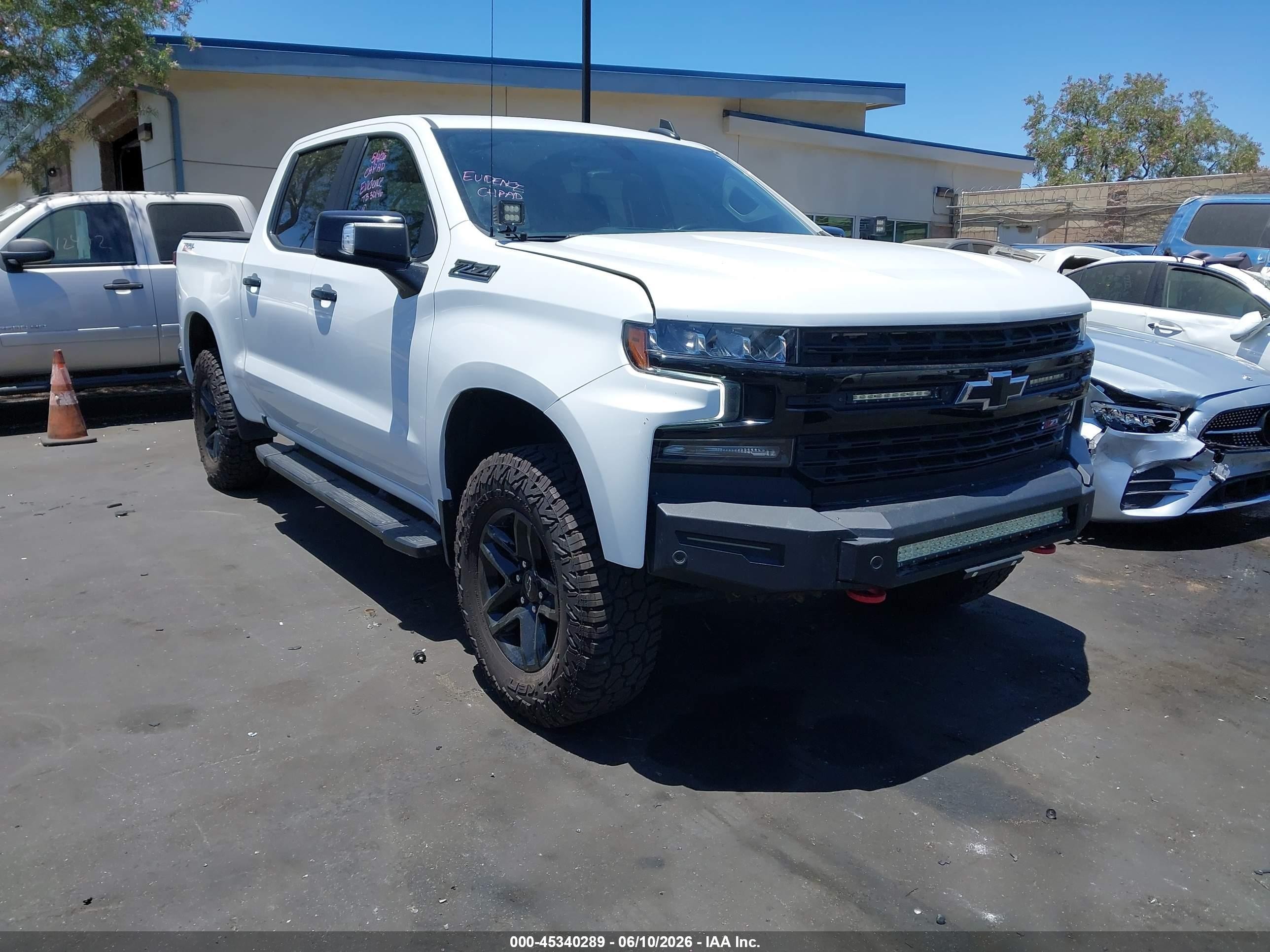 2021 Chevrolet Silverado 1500 VIN 1GCPYFED6MZ203174 — IAAI salvage auction photo