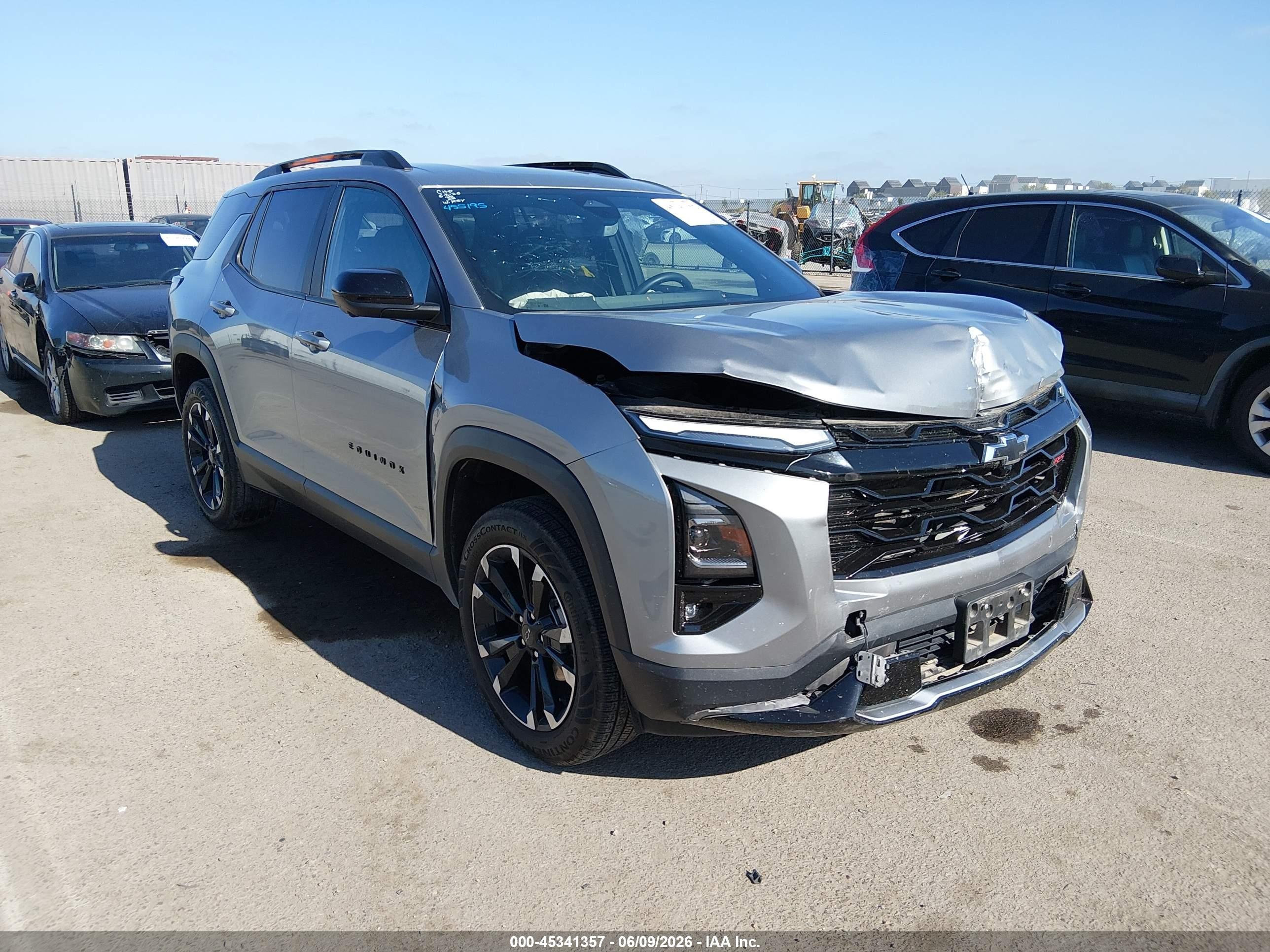 2025 Chevrolet Equinox VIN 3GNAXLEG6SL142213 — IAAI salvage auction photo