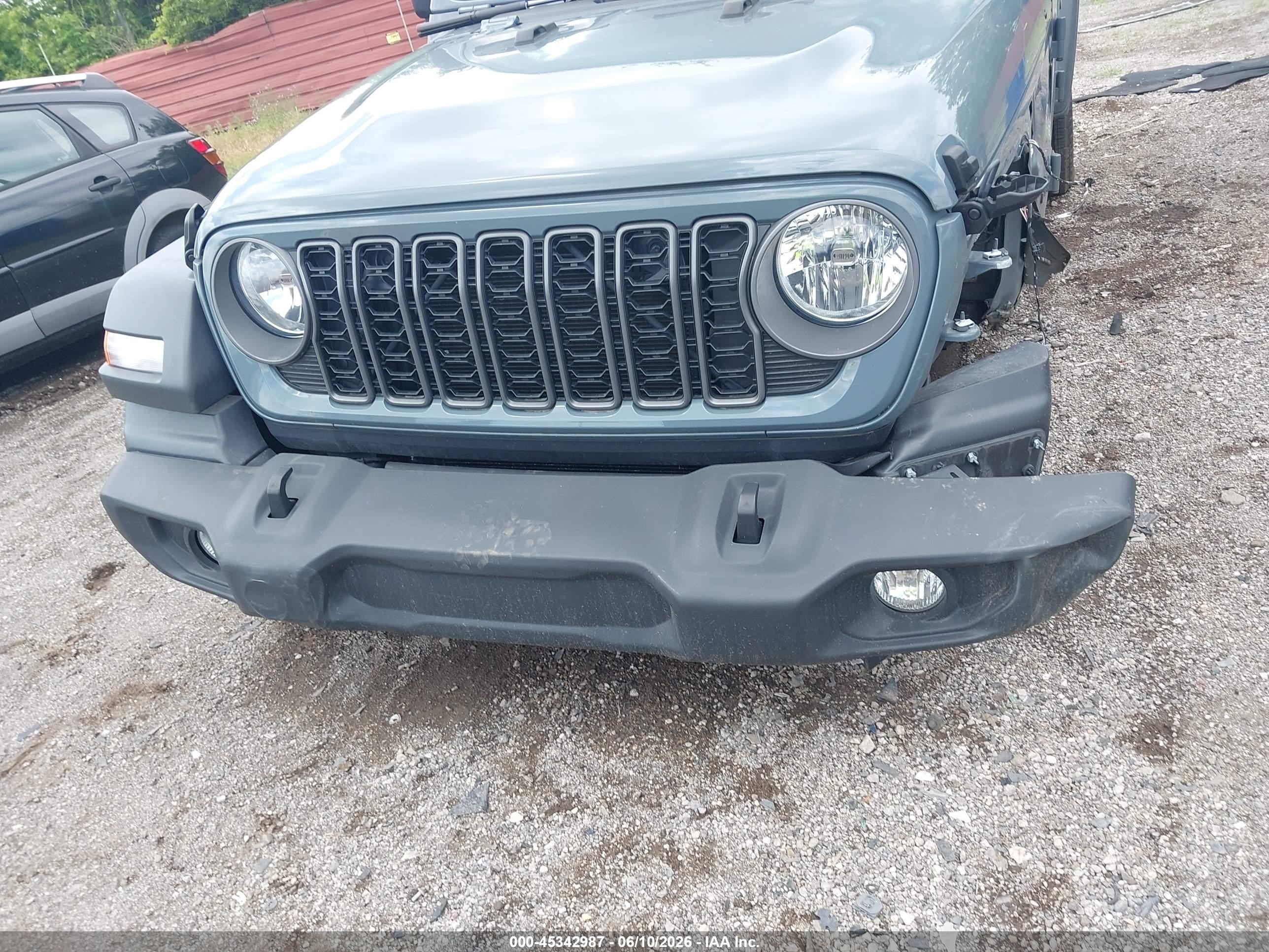 2025 Jeep Wrangler / VIN 1C4PJXDN7SW608835 IAAI salvage auction — Unknown, Scrap (Michigan), sold $12,000 on 2026-09-19 (photo 6)