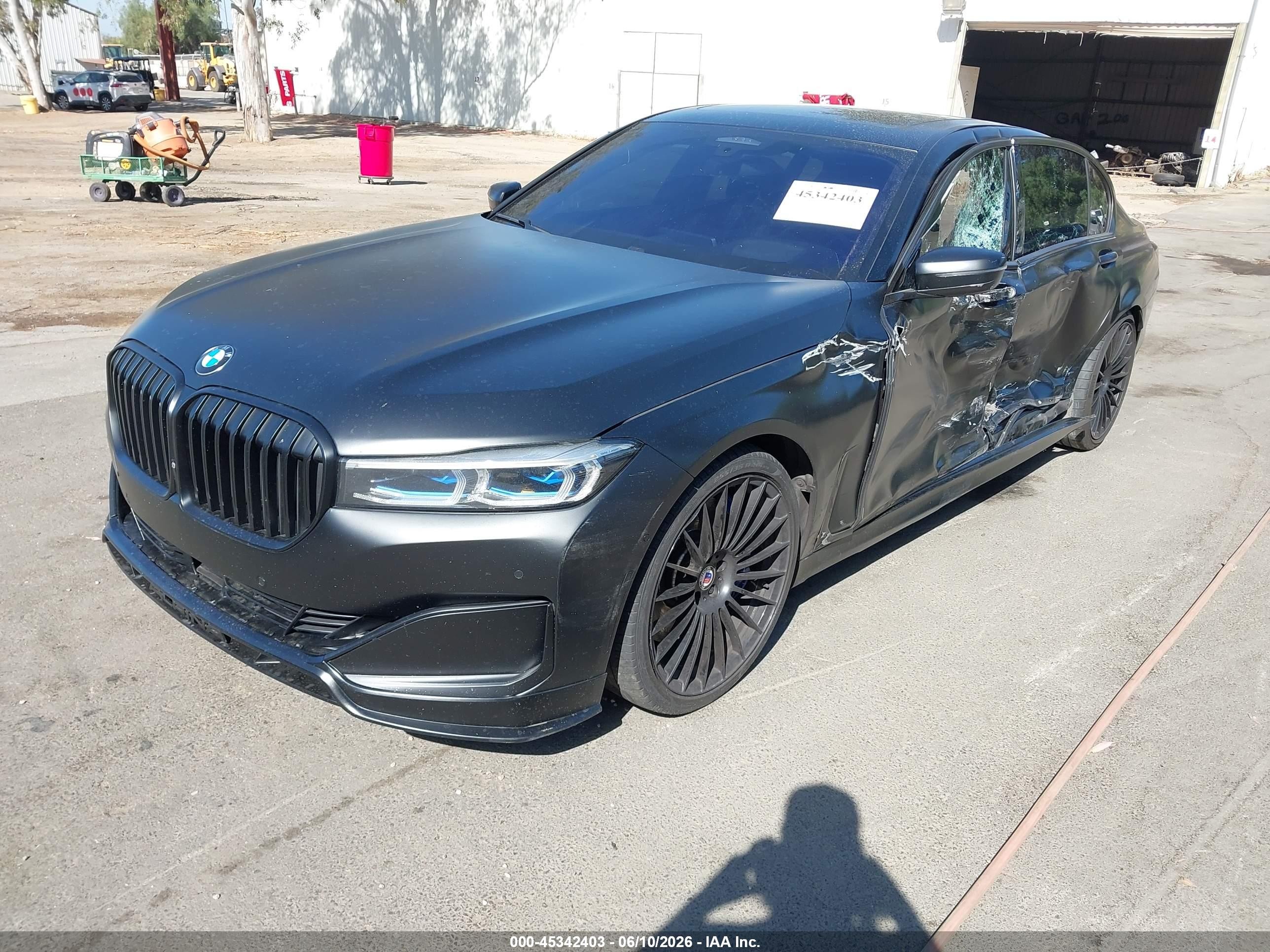 2020 BMW Alpina B7 xDrive VIN WBA7U2C12LCD08308 IAAI salvage auction — Electrical, Salvage (California), sold $31,250 on 2026-08-20 (photo 2)