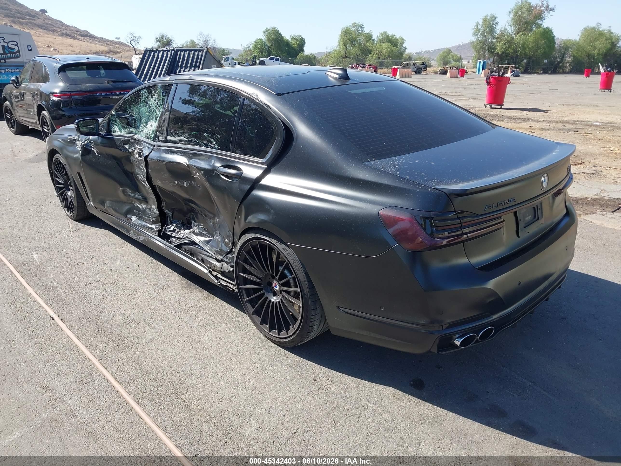 2020 BMW Alpina B7 xDrive VIN WBA7U2C12LCD08308 IAAI salvage auction — Electrical, Salvage (California), sold $31,250 on 2026-08-20 (photo 3)