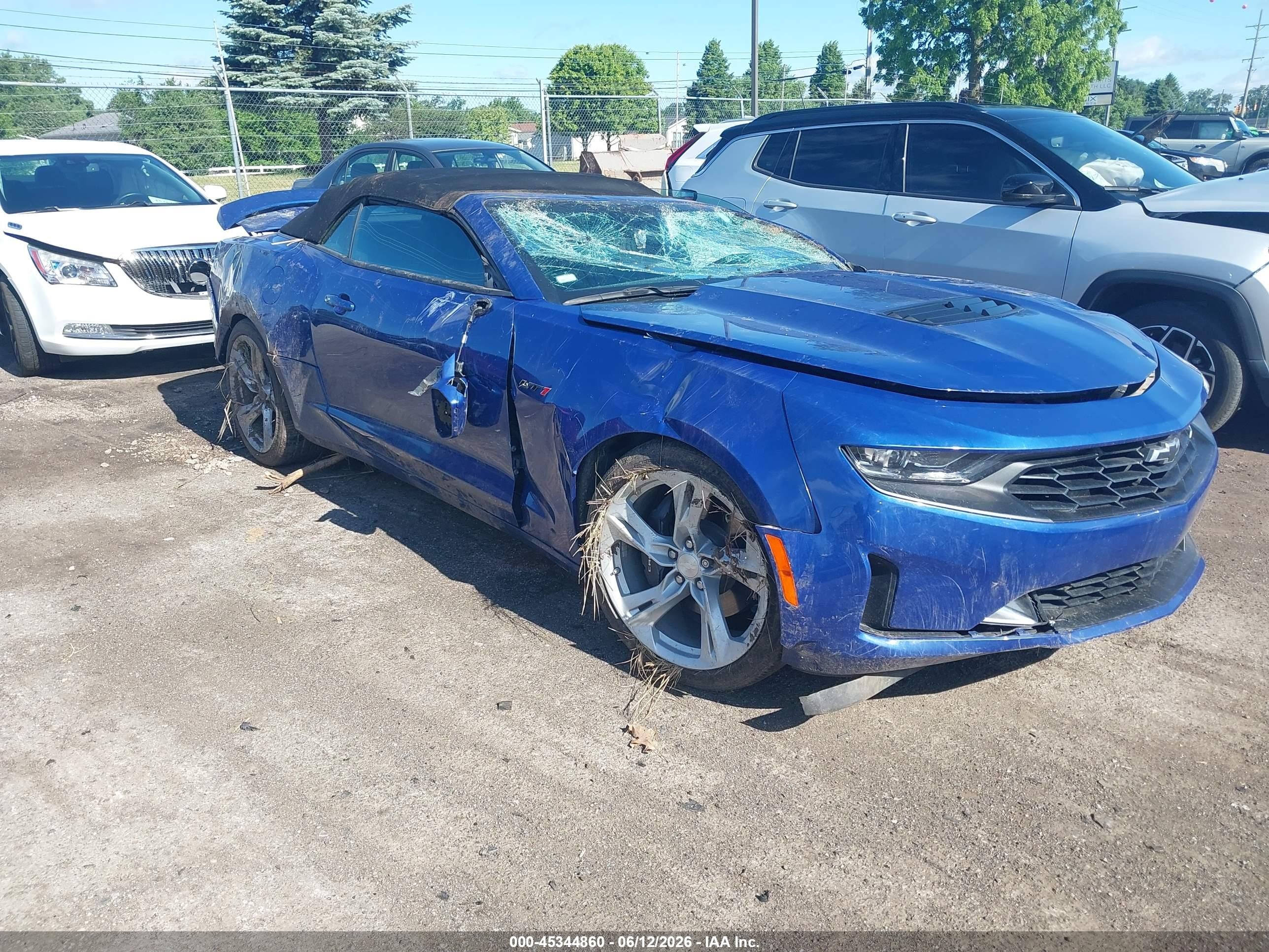 2023 Chevrolet Camaro VIN 1G1FF3D74P0159608 — IAAI salvage auction photo