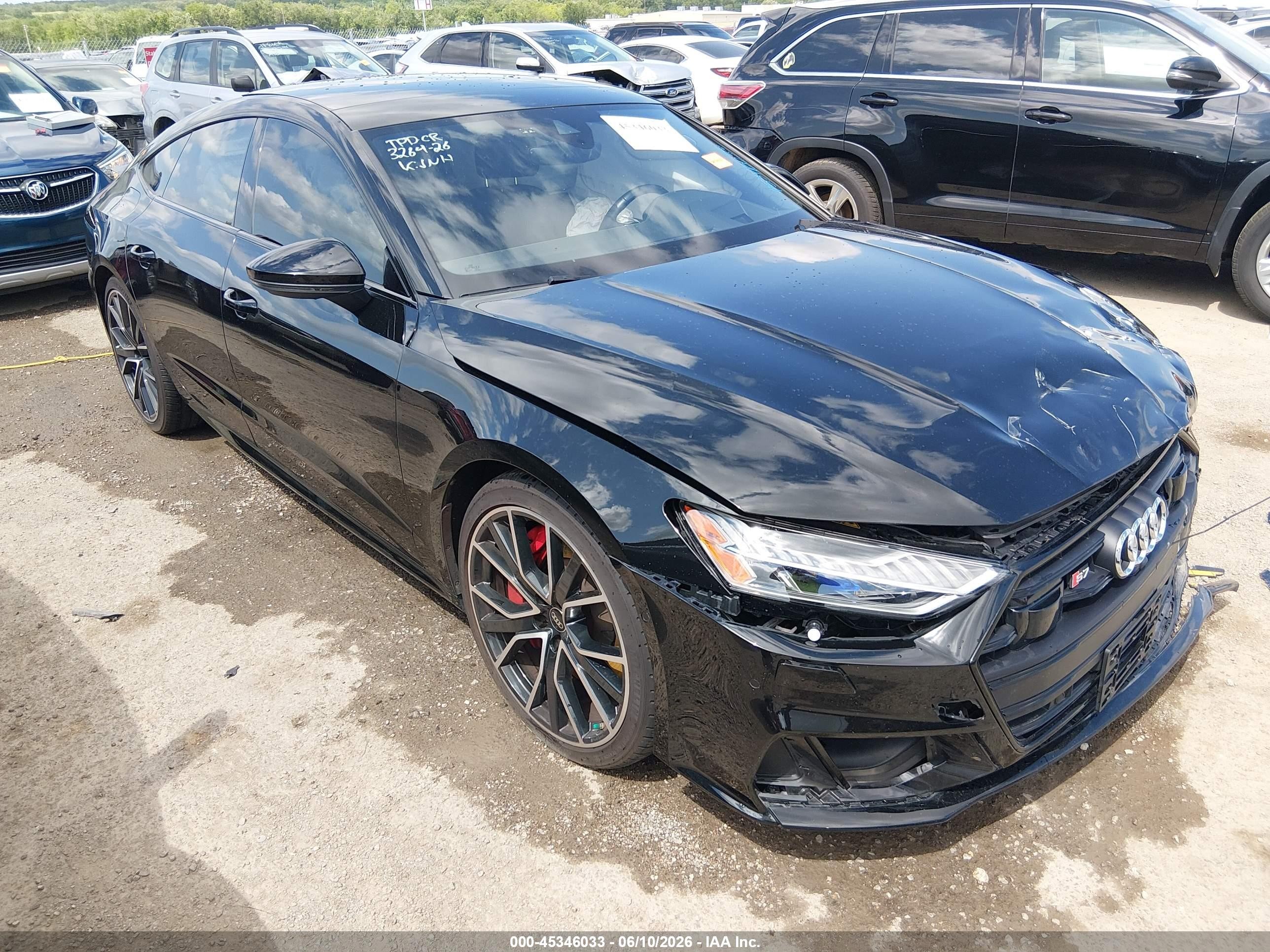 2022 Audi S7 Sportback VIN WAUSFBF24NN057191 — IAAI salvage auction photo