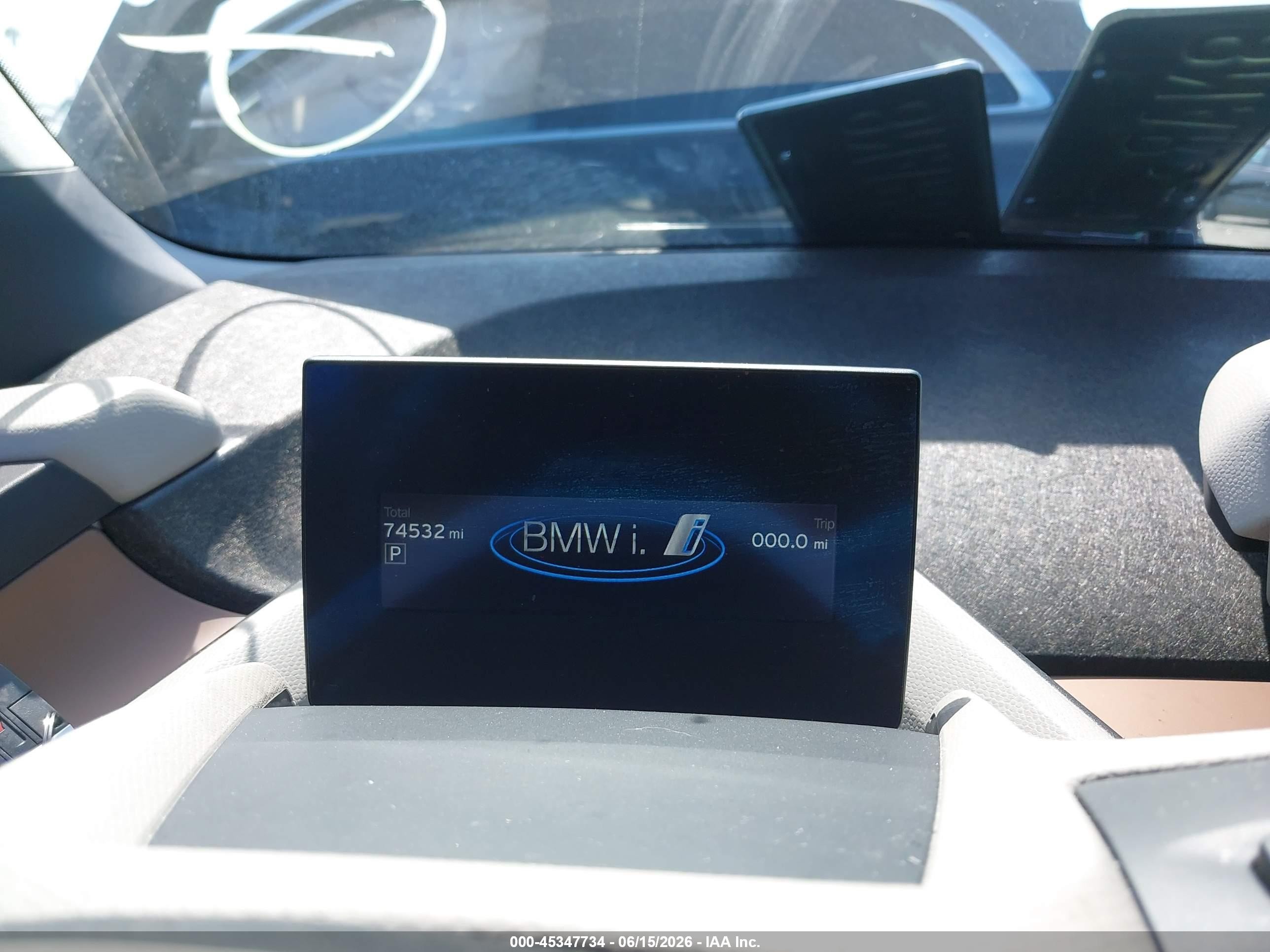 2019 BMW i3 VIN WBY8P4C5XK7E02567 IAAI salvage auction — Rear End, Salvage Certificate (California), sold $5,100 on 2026-07-11 (photo 7)