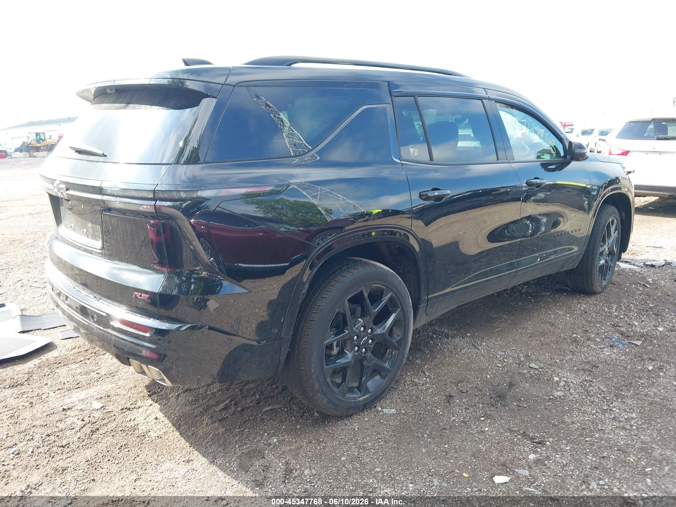 2026 Chevrolet Traverse VIN 1GNERLKS8TJ286911 IAAI salvage auction — Front End, Salvage (Indiana), sold $20,500 on 2026-09-02 (photo 4)