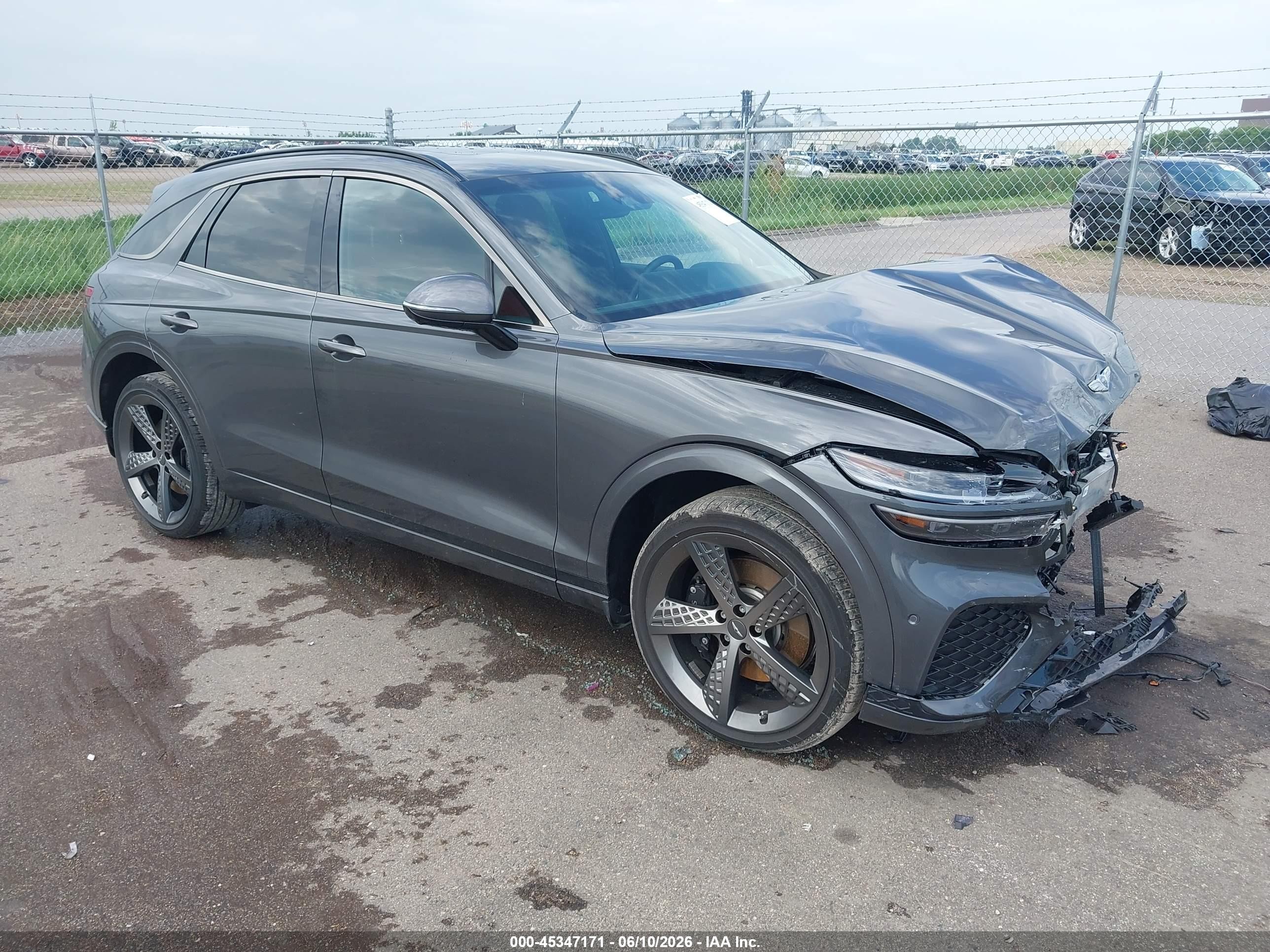 2023 Genesis GV70 VIN KMUMADTB5PU098039 — IAAI salvage auction photo