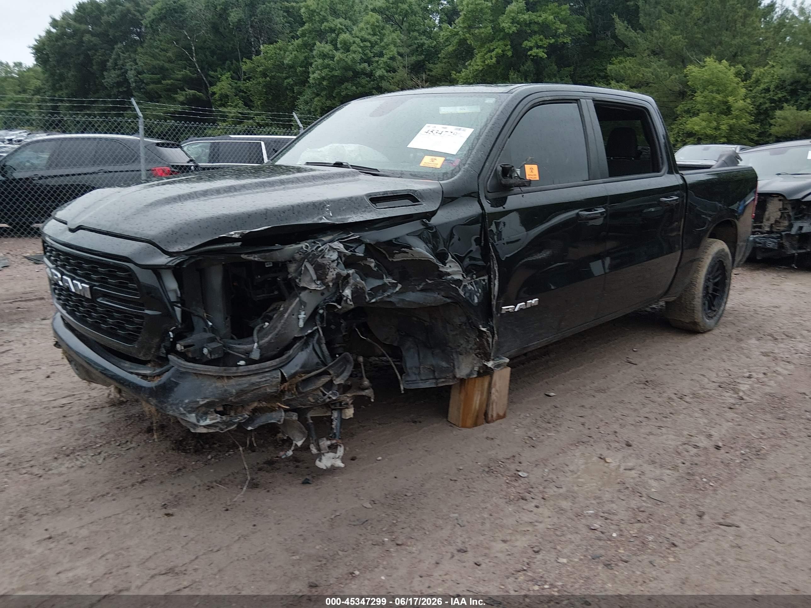 2022 Ram 1500 VIN 1C6SRFFT5NN396852 IAAI salvage auction — Biohazard/Chemical, Junk Bill Of Sale Mv2459 (Wisconsin), sold $5,150 on 2026-09-09 (photo 2)