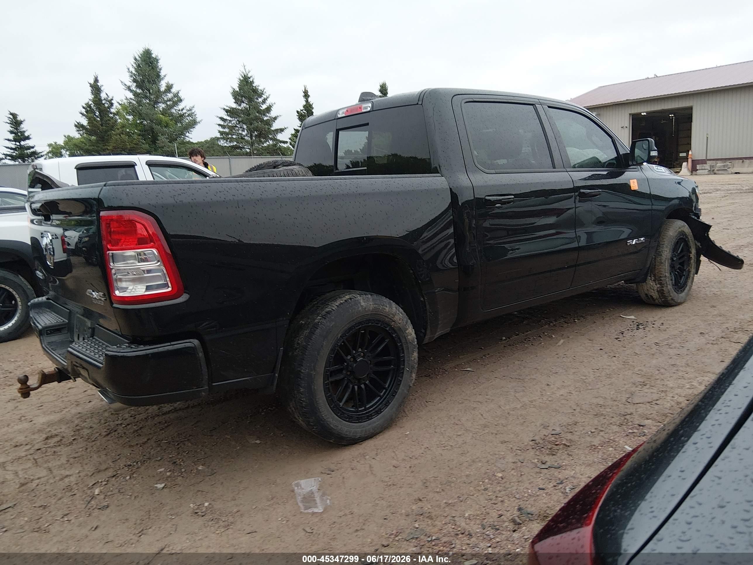2022 Ram 1500 VIN 1C6SRFFT5NN396852 IAAI salvage auction — Biohazard/Chemical, Junk Bill Of Sale Mv2459 (Wisconsin), sold $5,150 on 2026-09-09 (photo 4)