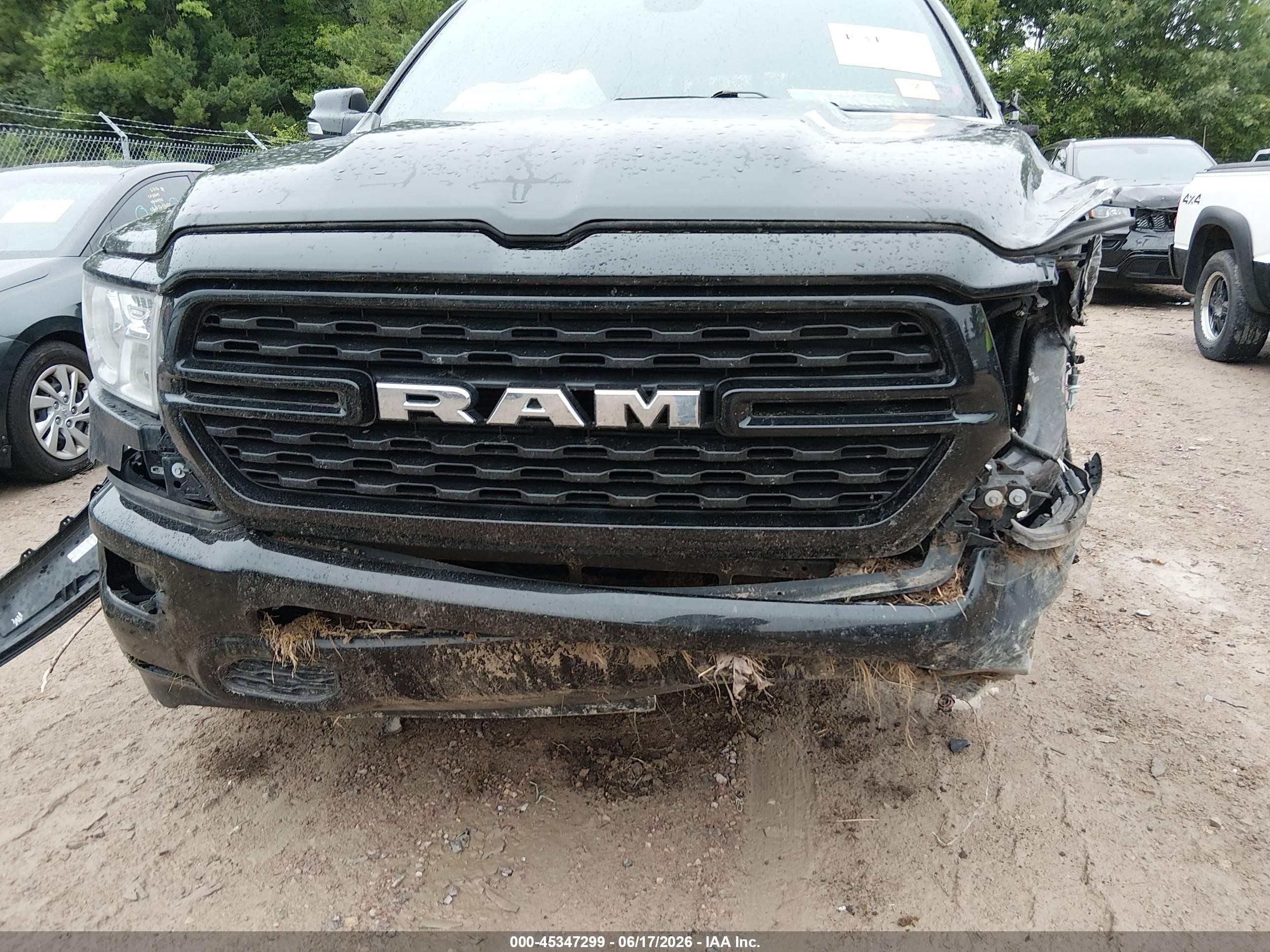 2022 Ram 1500 VIN 1C6SRFFT5NN396852 IAAI salvage auction — Biohazard/Chemical, Junk Bill Of Sale Mv2459 (Wisconsin), sold $5,150 on 2026-09-09 (photo 6)