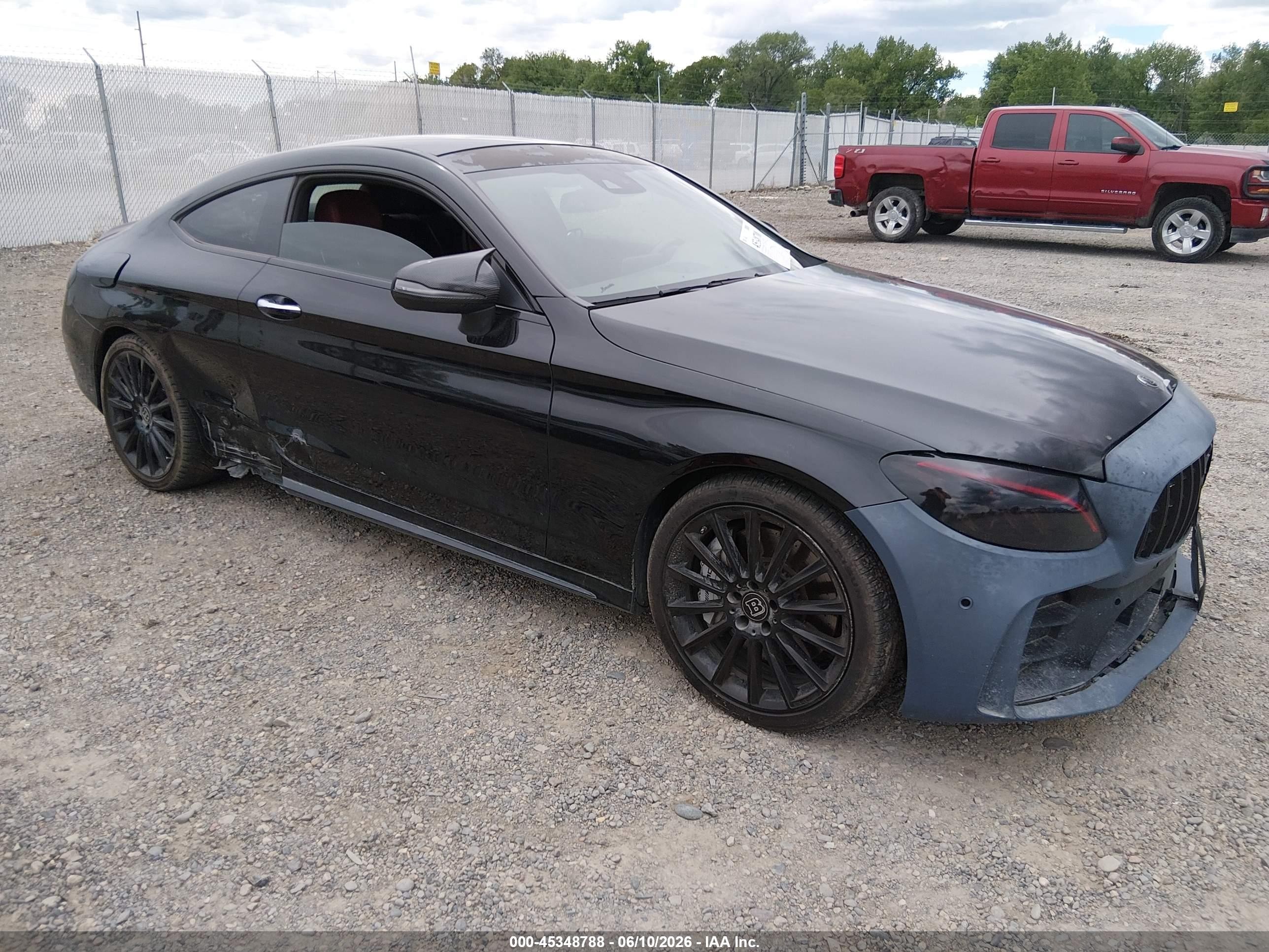 2018 Mercedes-Benz C-Class VIN WDDWJ6EB0JF639150 — IAAI salvage auction photo
