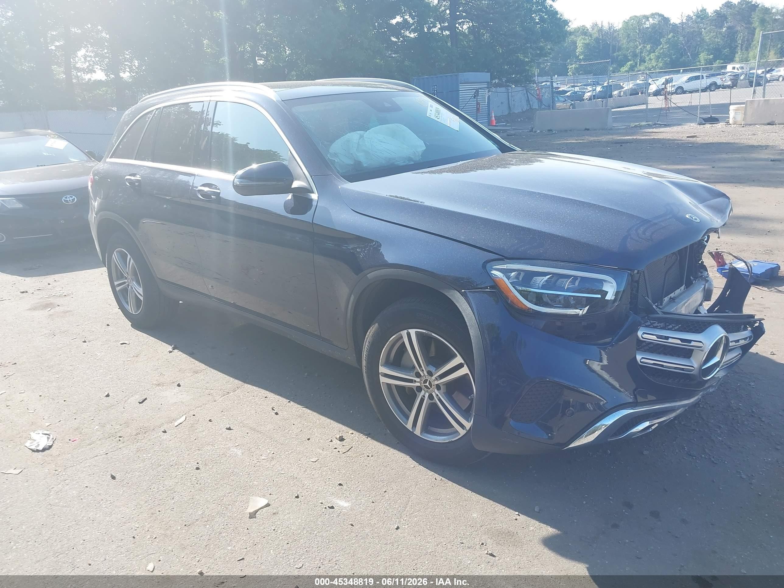 2022 Mercedes-Benz GLC-Class VIN W1N0G8EB9NG120438 — IAAI salvage auction photo
